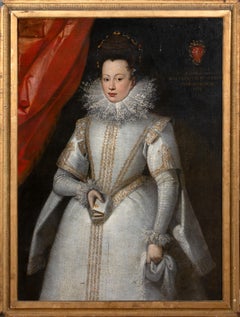 Porträt von Catherine De Mayenne, Herzogin von Mantua und Montferrat (1585-1618)