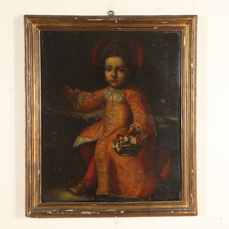 Unknown - Portrait of Child Oil on Canvas Early 17th Century at 1stDibs