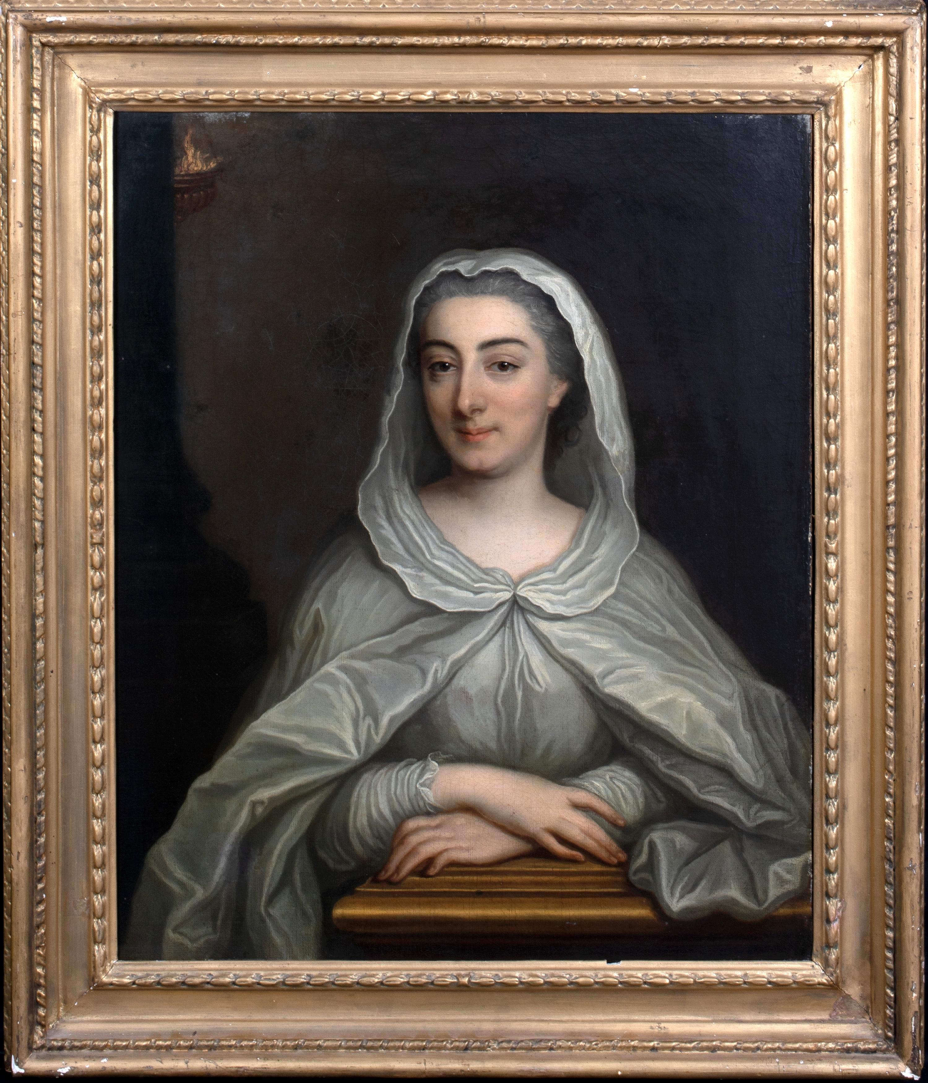 Porträt von CLAUDE-LOUISE DE LORY (1706-1742), 18. Jahrhundert – Painting von Unknown