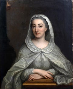 Portrait Of CLAUDE-LOUISE DE LORY (1706-1742), 18th Century 