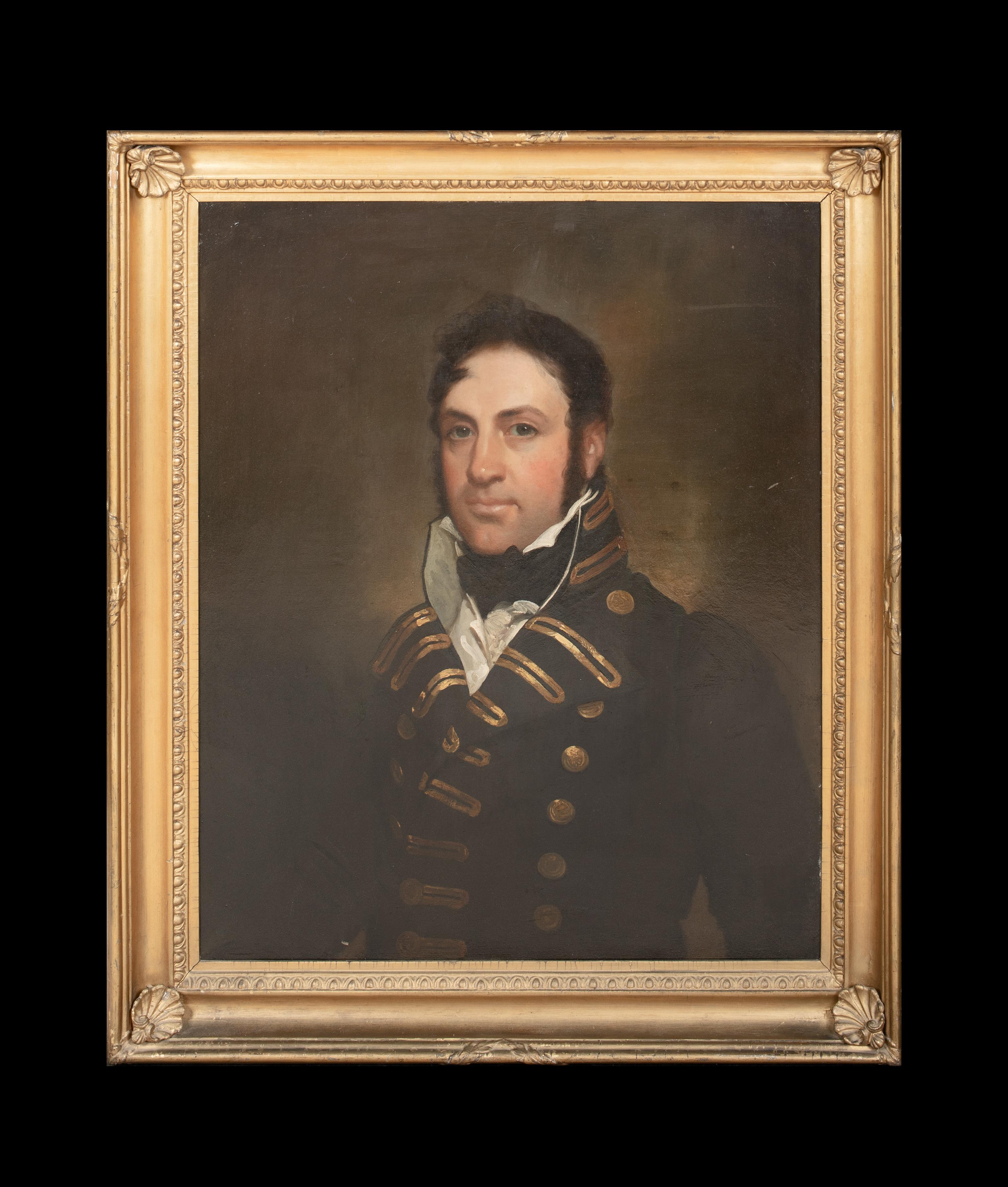 Retrato del comodoro Oliver Hazard Perry (1785-1819), Marina estadounidense, Siglo XIX - Painting de Unknown