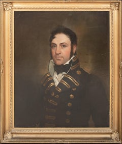 Retrato del comodoro Oliver Hazard Perry (1785-1819), Marina estadounidense, Siglo XIX