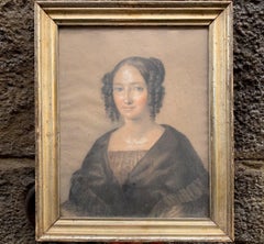 Portrait of Countess Carolina Reuss Ebersdorf. Nineteenth century.