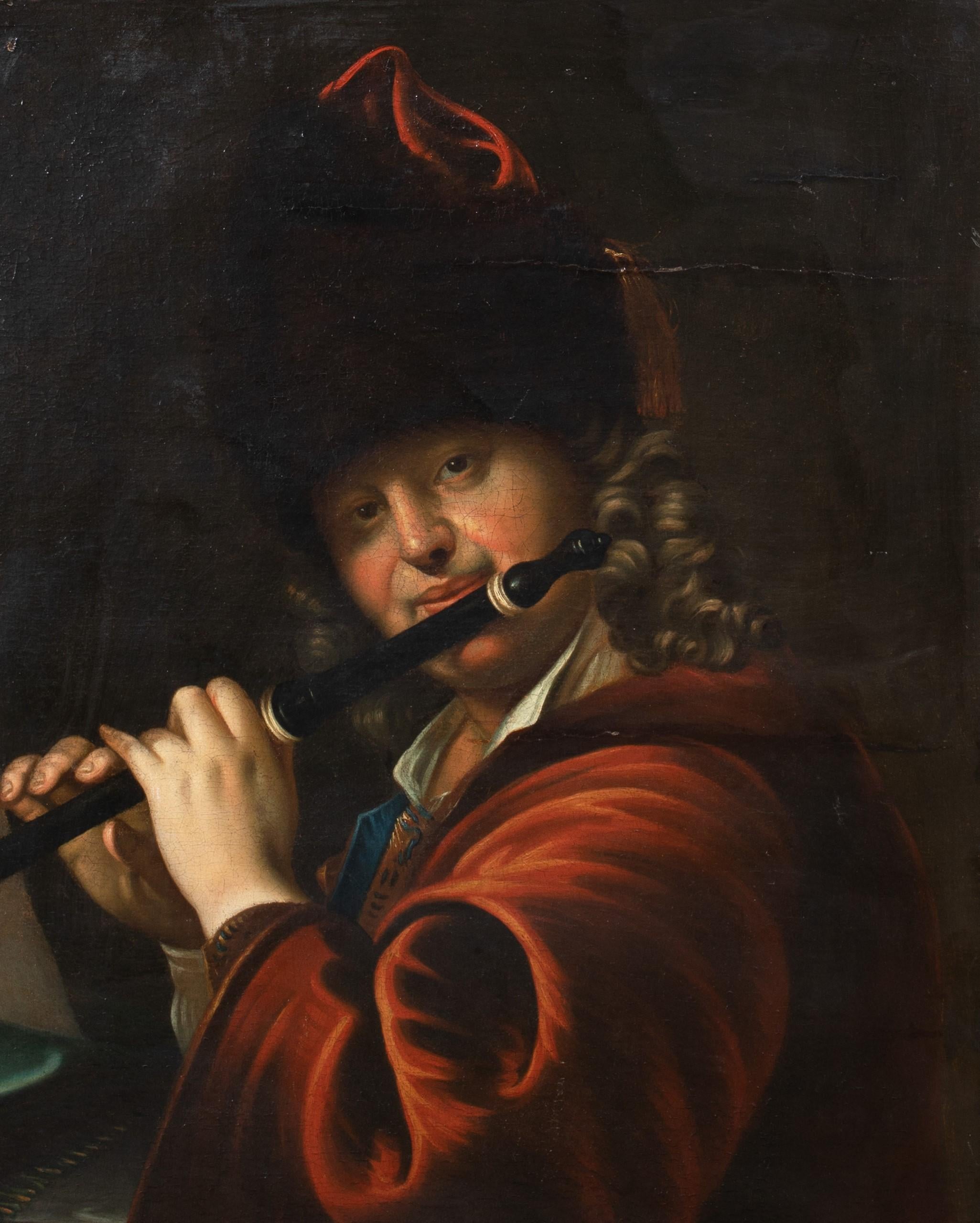young flute player 1635