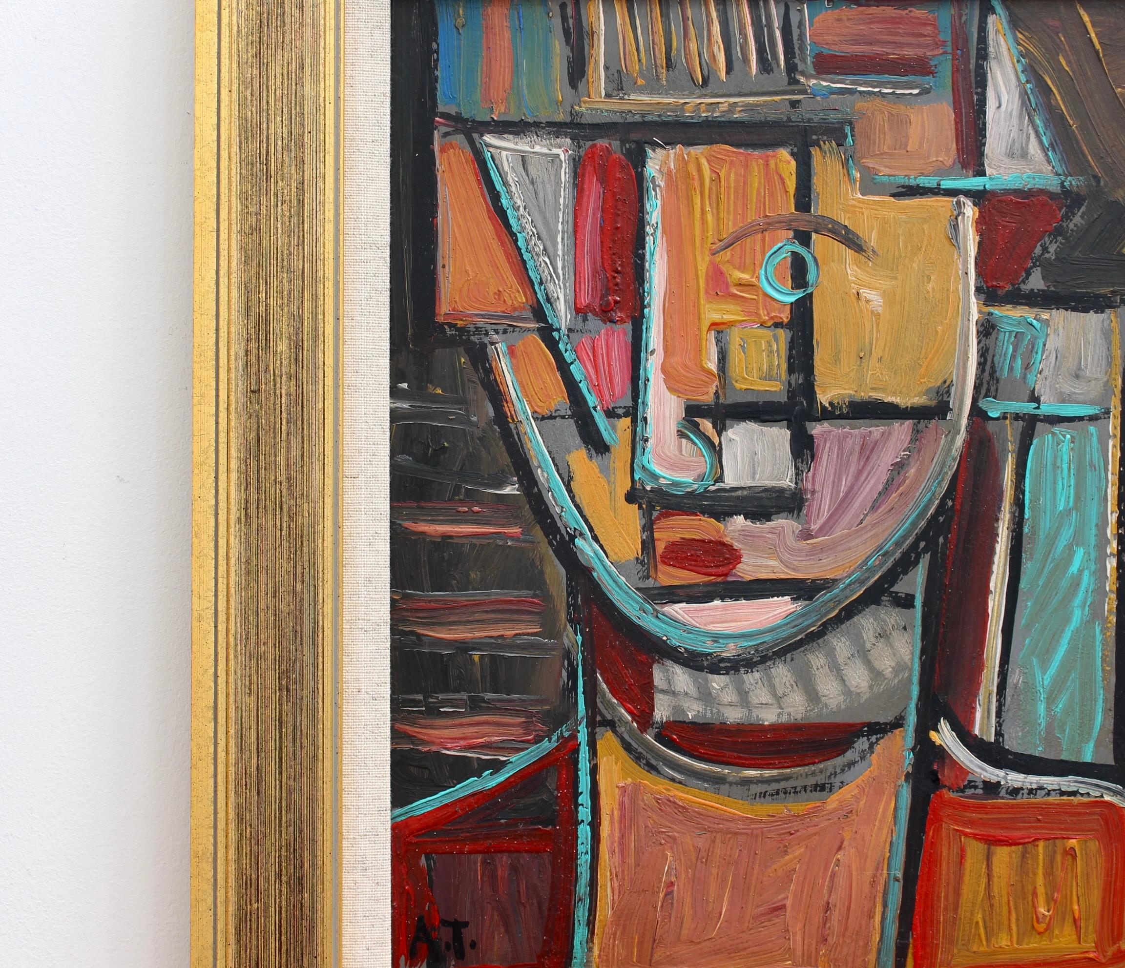 'Portrait of Cubist Man', Berlin School (circa 1960s) 3