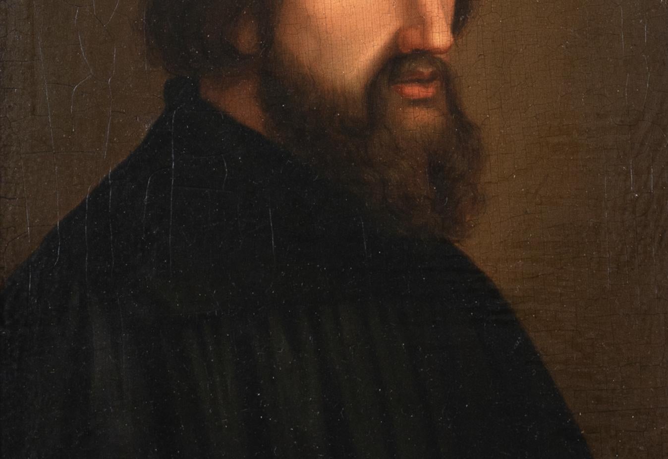 Portrait Of Czechoslovakian Theologian Jan Hus (1370-1415), 17th Century  Europe For Sale 2
