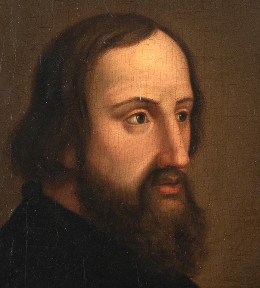 Porträt des tschechoslowakischen Theologen Jan Hus (1370-1415), 17. Jahrhundert  Europa im Angebot 4