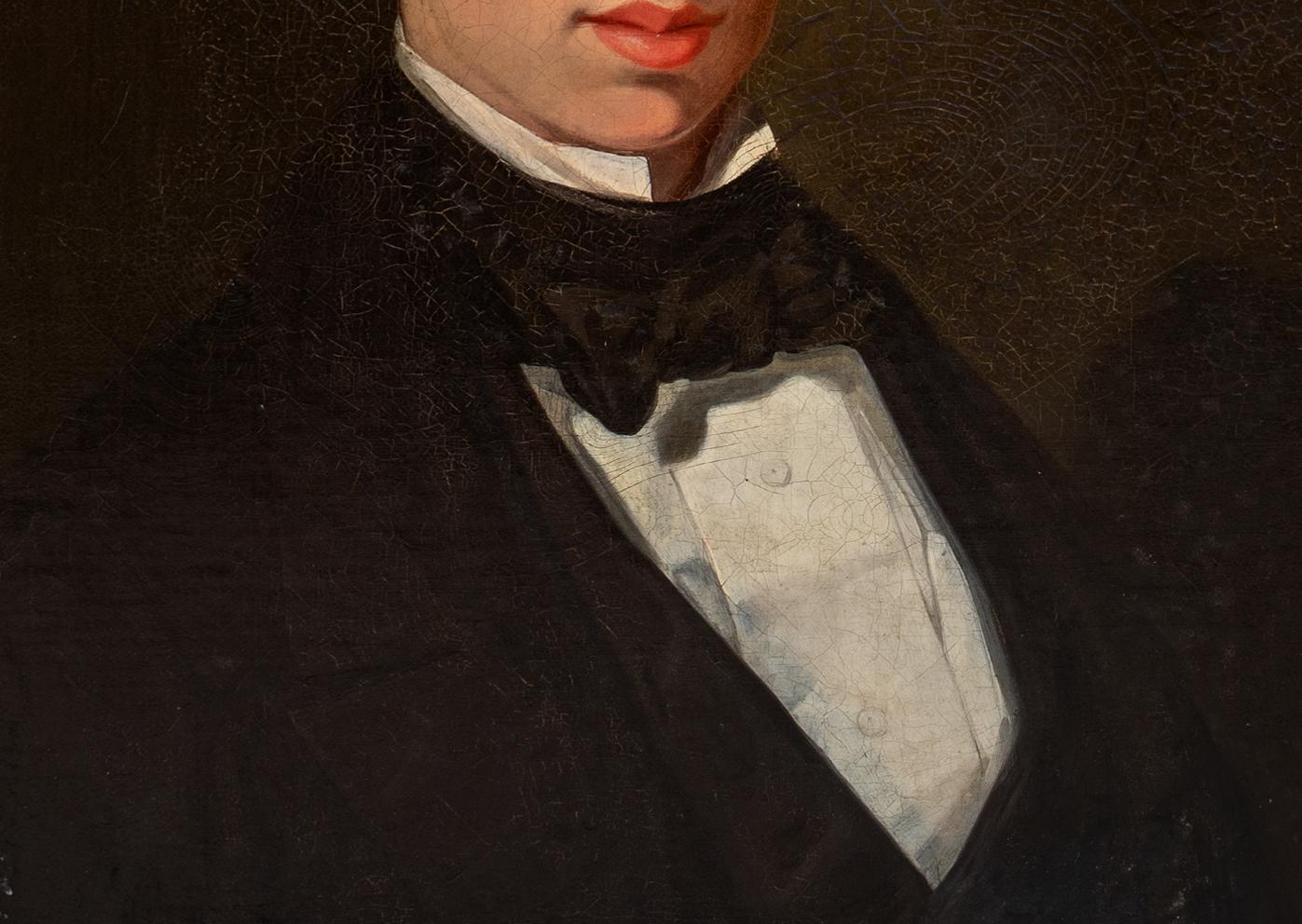 Portrait Of David Lyon Junior (1794-1842), early 19th Century   English School For Sale 2