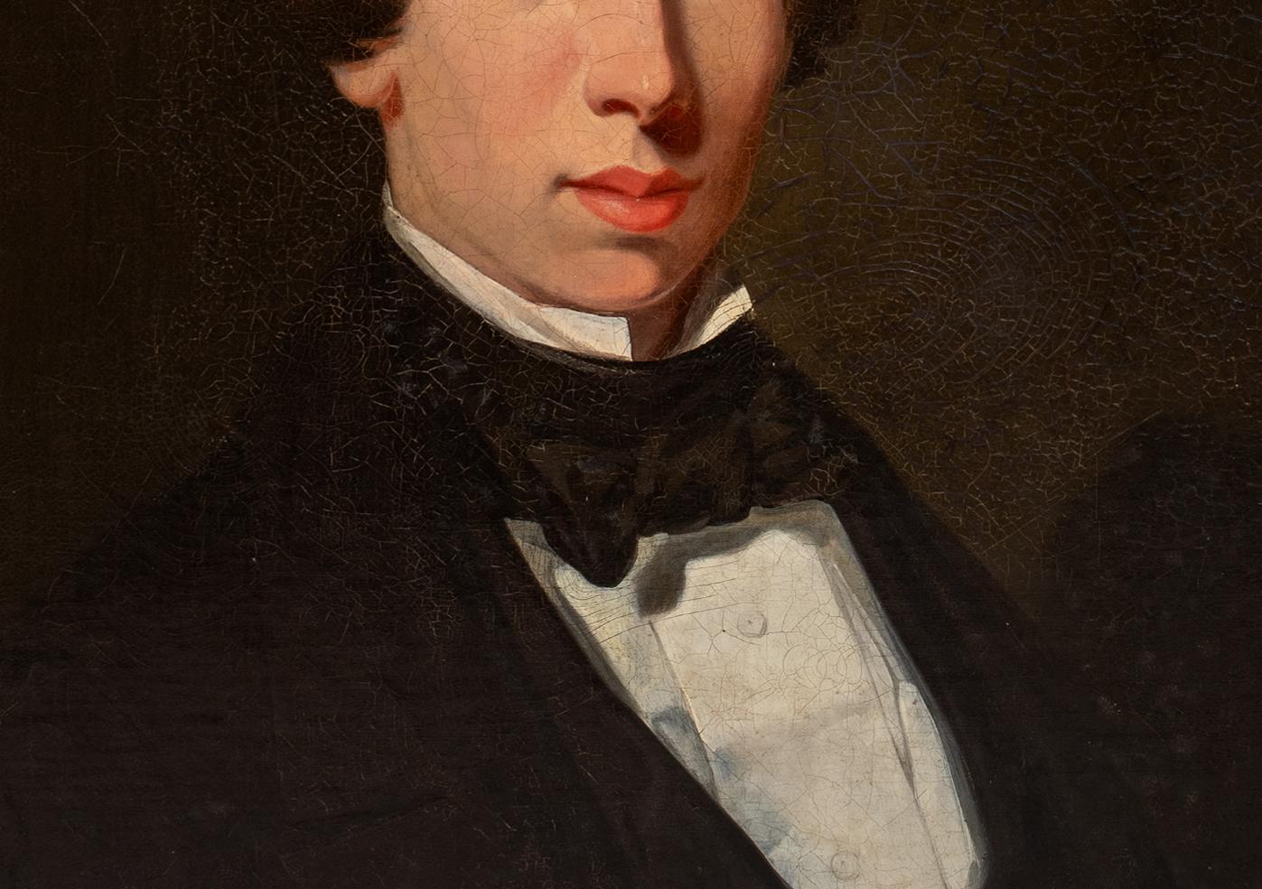 Portrait Of David Lyon Junior (1794-1842), early 19th Century   English School For Sale 3