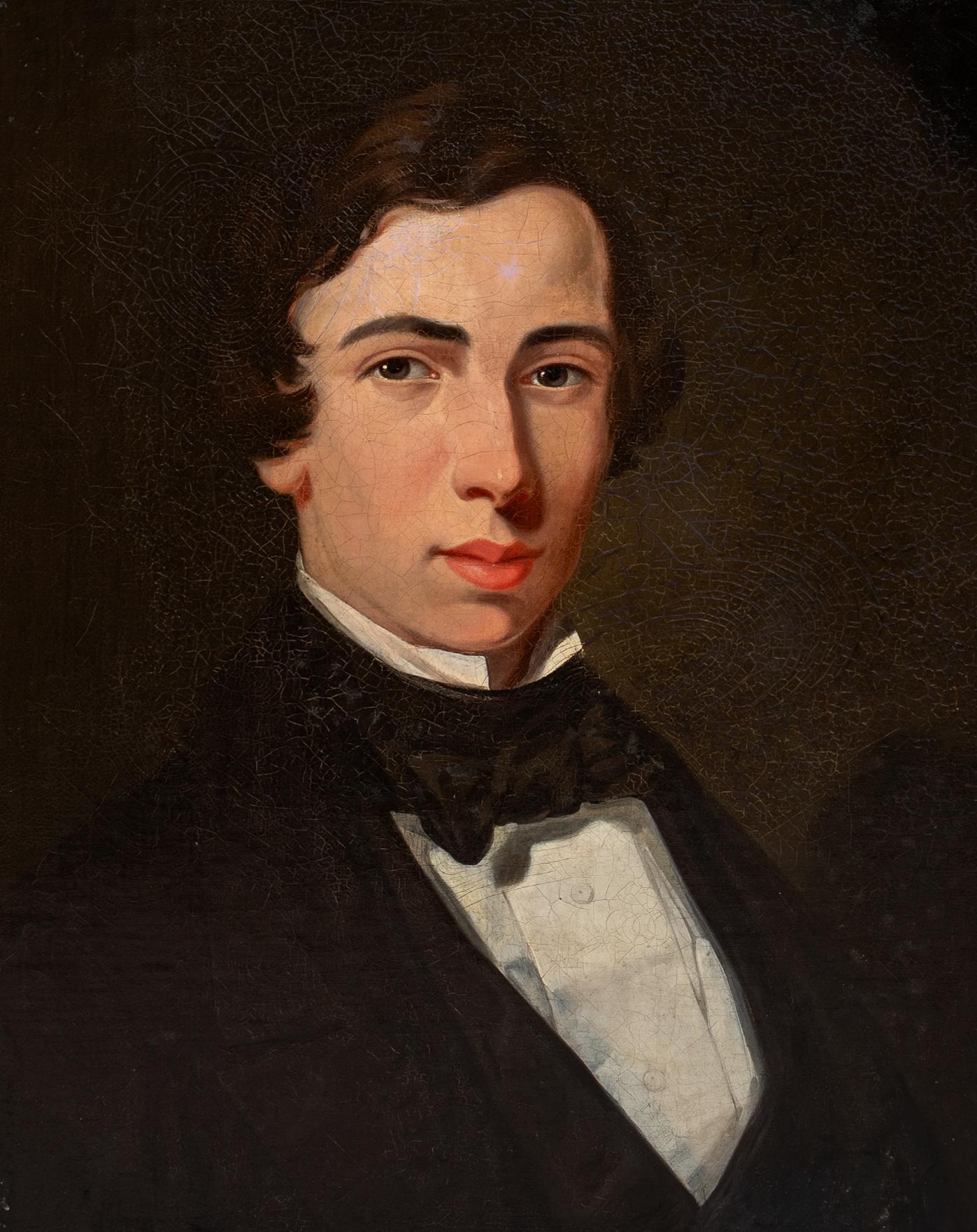 Portrait Of David Lyon Junior (1794-1842), early 19th Century   English School For Sale 4