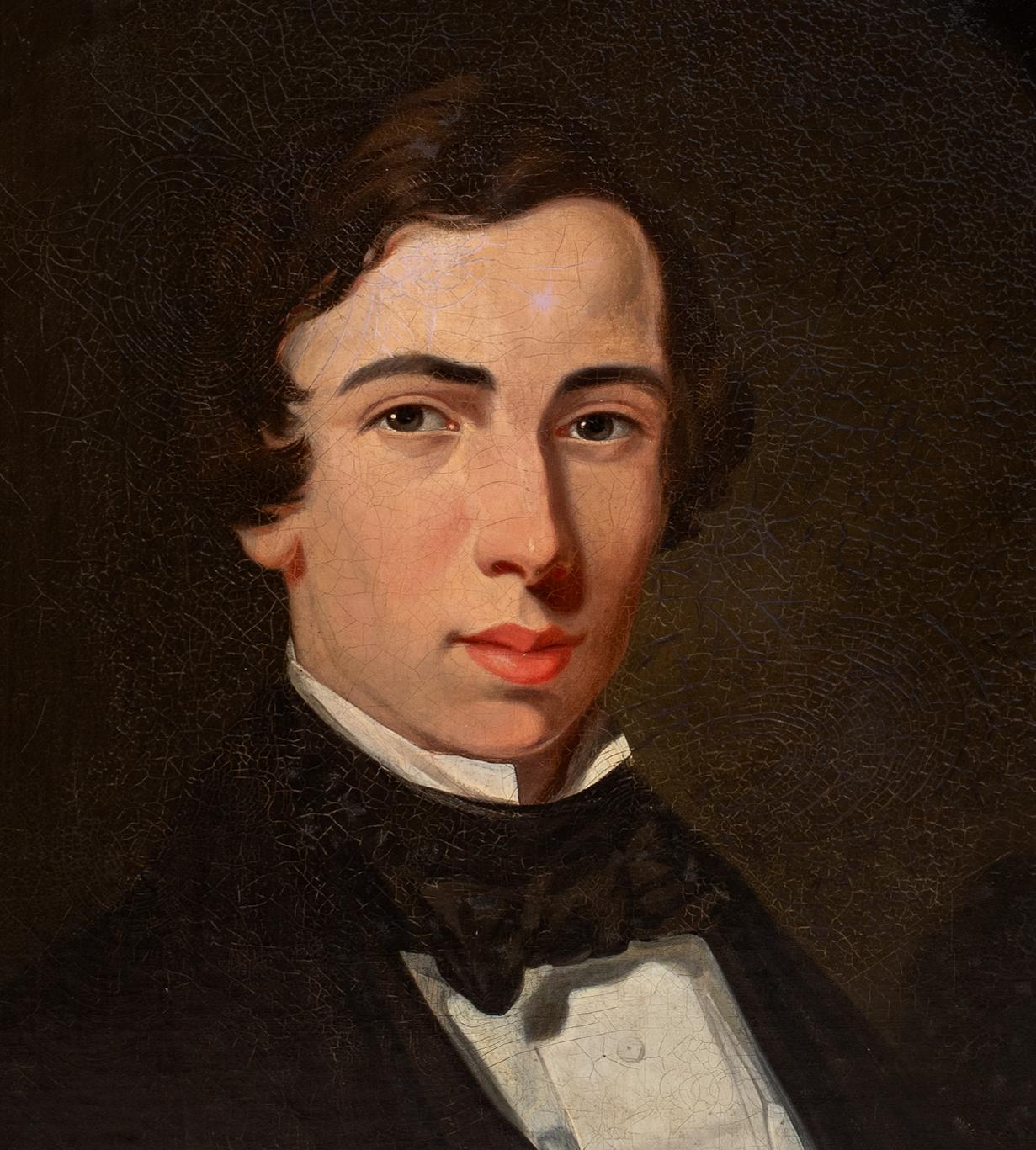 Portrait Of David Lyon Junior (1794-1842), early 19th Century   English School For Sale 5