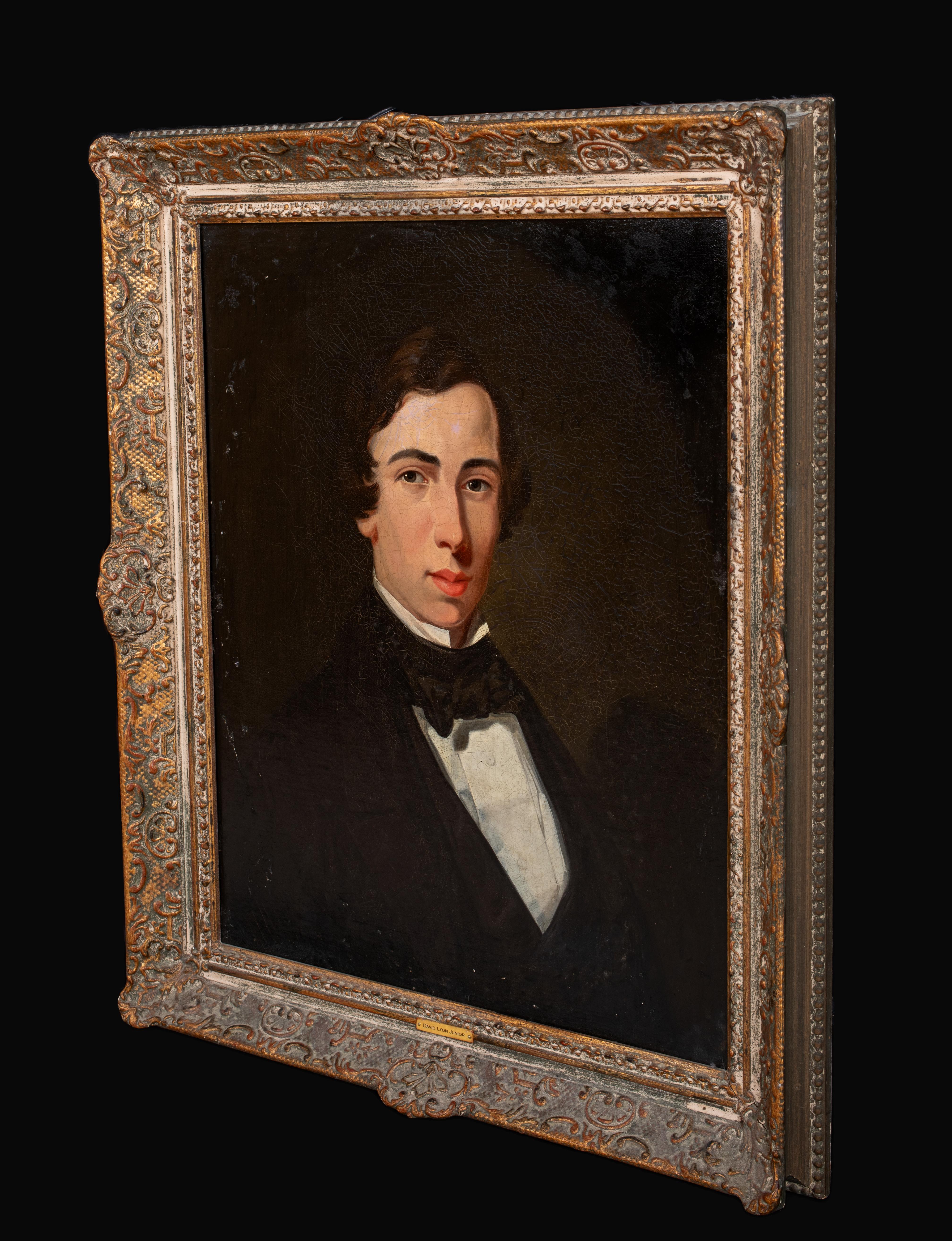 Portrait Of David Lyon Junior (1794-1842), early 19th Century   English School For Sale 6