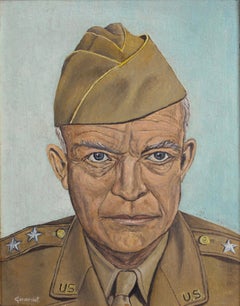 Portrait of Dwight D. Eisenhower - French School