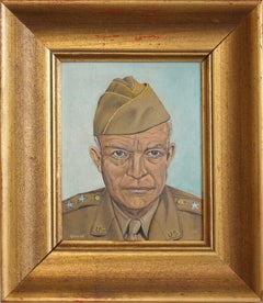 Portrait of Dwight D. Eisenhower - French School