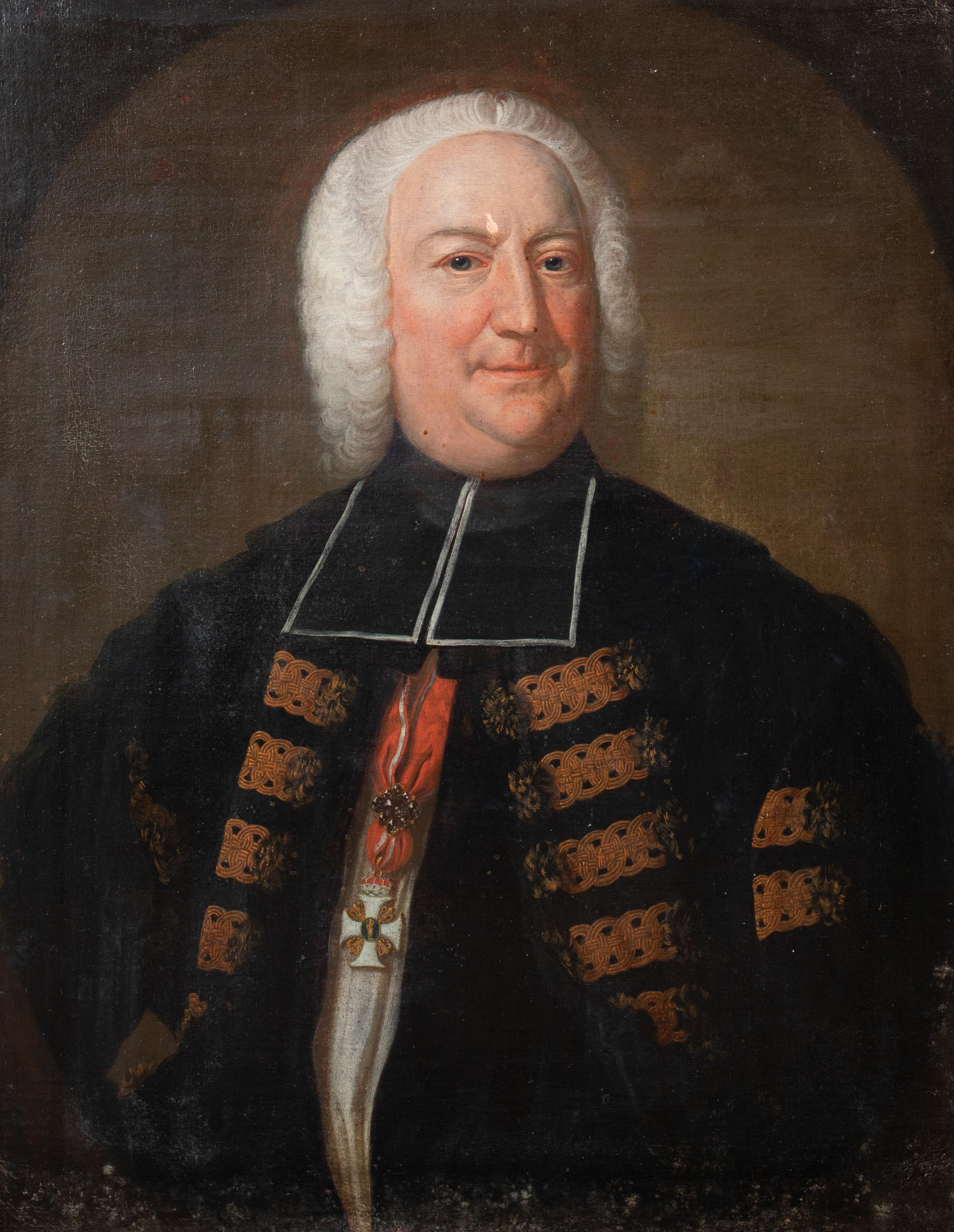 Portrait Of Edme Mongin Bishop Of Bazas (1668-1746), circa 1730

French School

Large 18th Century French School portrait of Edme Mongin Bishop Of Bazas (1668-1746), oil on canvas. Good quality and condition portrait of the French preacher and
