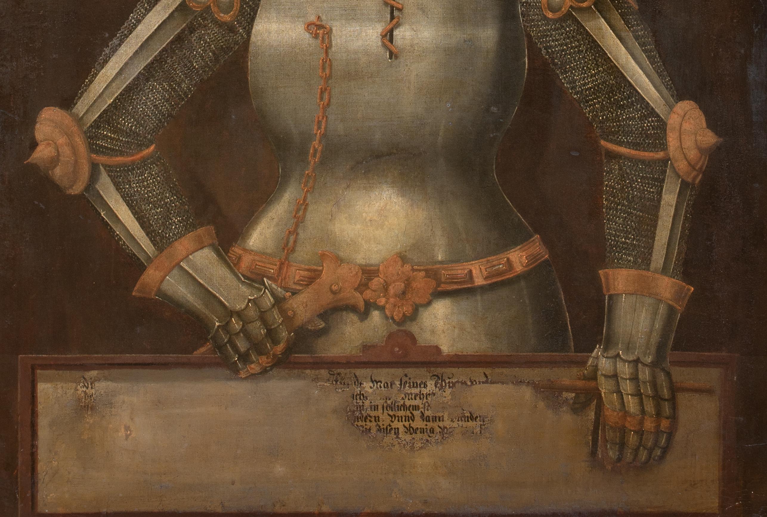 Portrait Of Eitel Friedrich II, Count of Hohenzollern (1452-1512), 16th Century For Sale 6