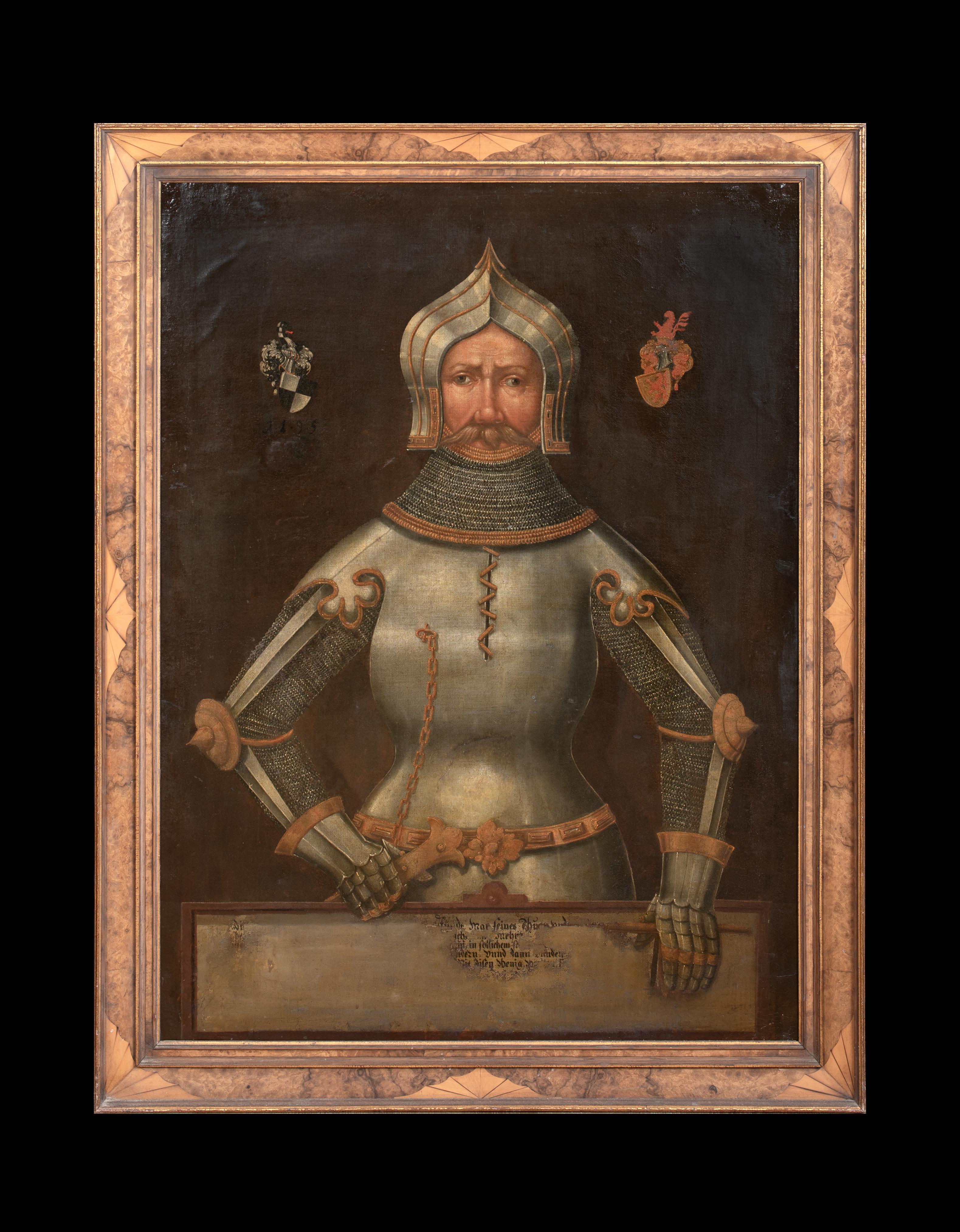 Portrait Of Eitel Friedrich II, Count of Hohenzollern (1452-1512), 16th Century - Painting by Unknown