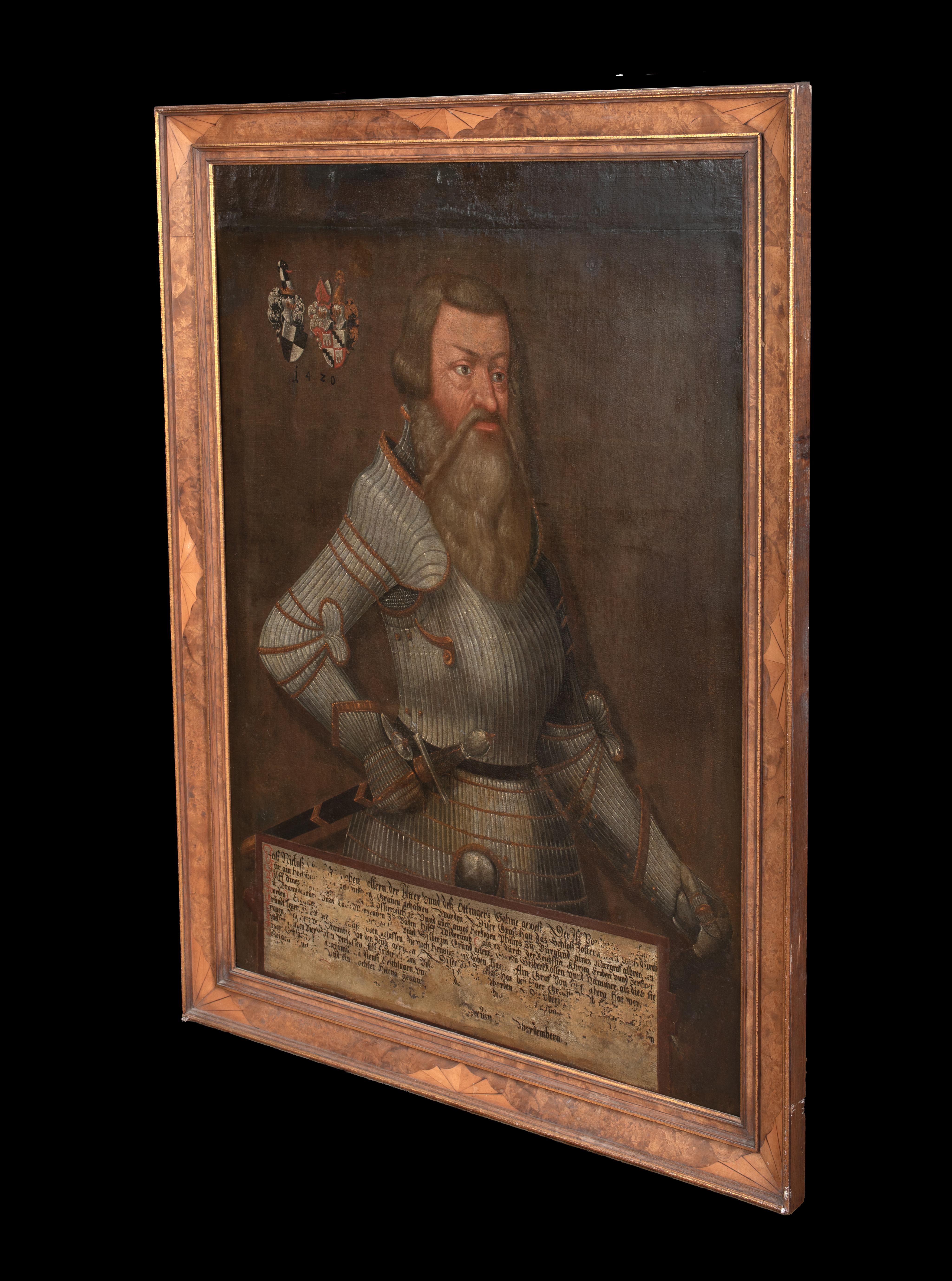 Portrait Of Eitel Friedrich II, Count of Hohenzollern (1452-1512), 16th Century For Sale 4