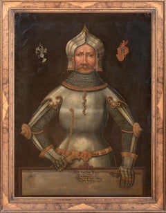 Antique Portrait Of Eitel Friedrich II, Count of Hohenzollern (1452-1512), 16th Century