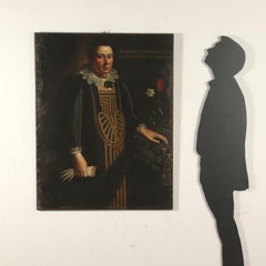 Portrait Of Eleonora Lampugnani Oil On Canvas Second Half 1500