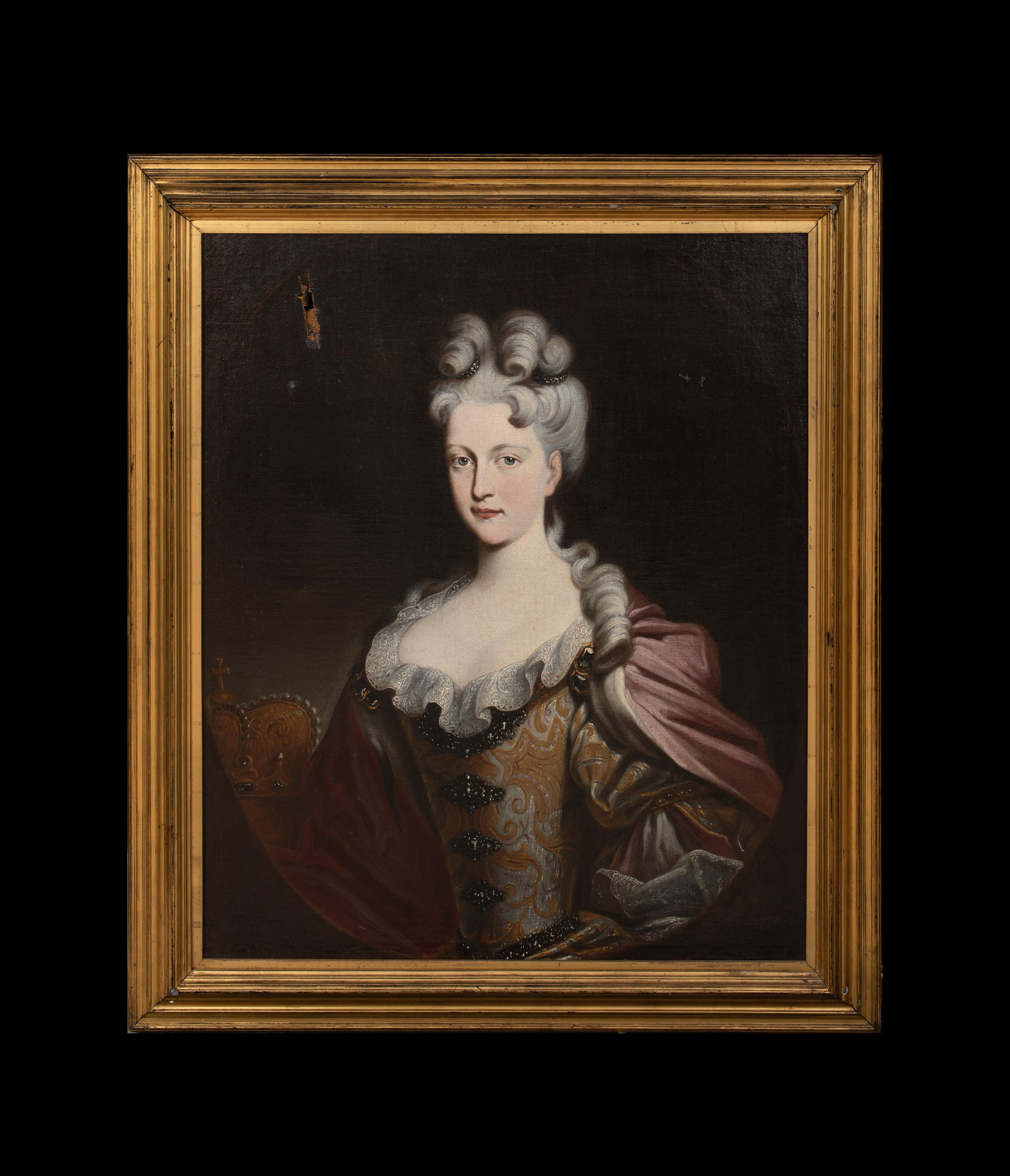 Porträt von Elisasbetta Farnese (1692-1766), Königin von Spanien, 18. Jahrhundert – Painting von Unknown