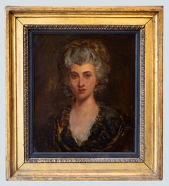 Portrait of a lady, Elizabeth Ann Sheridan (née Linley; Sep 1754 - Jun 1792)