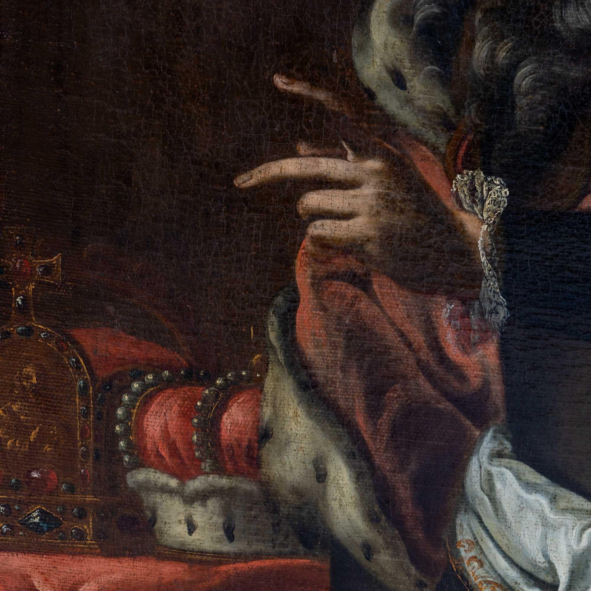 Portrait de l'empereur Léopold Ier de Habsbourg, Maître Unknown, 17e siècle 4