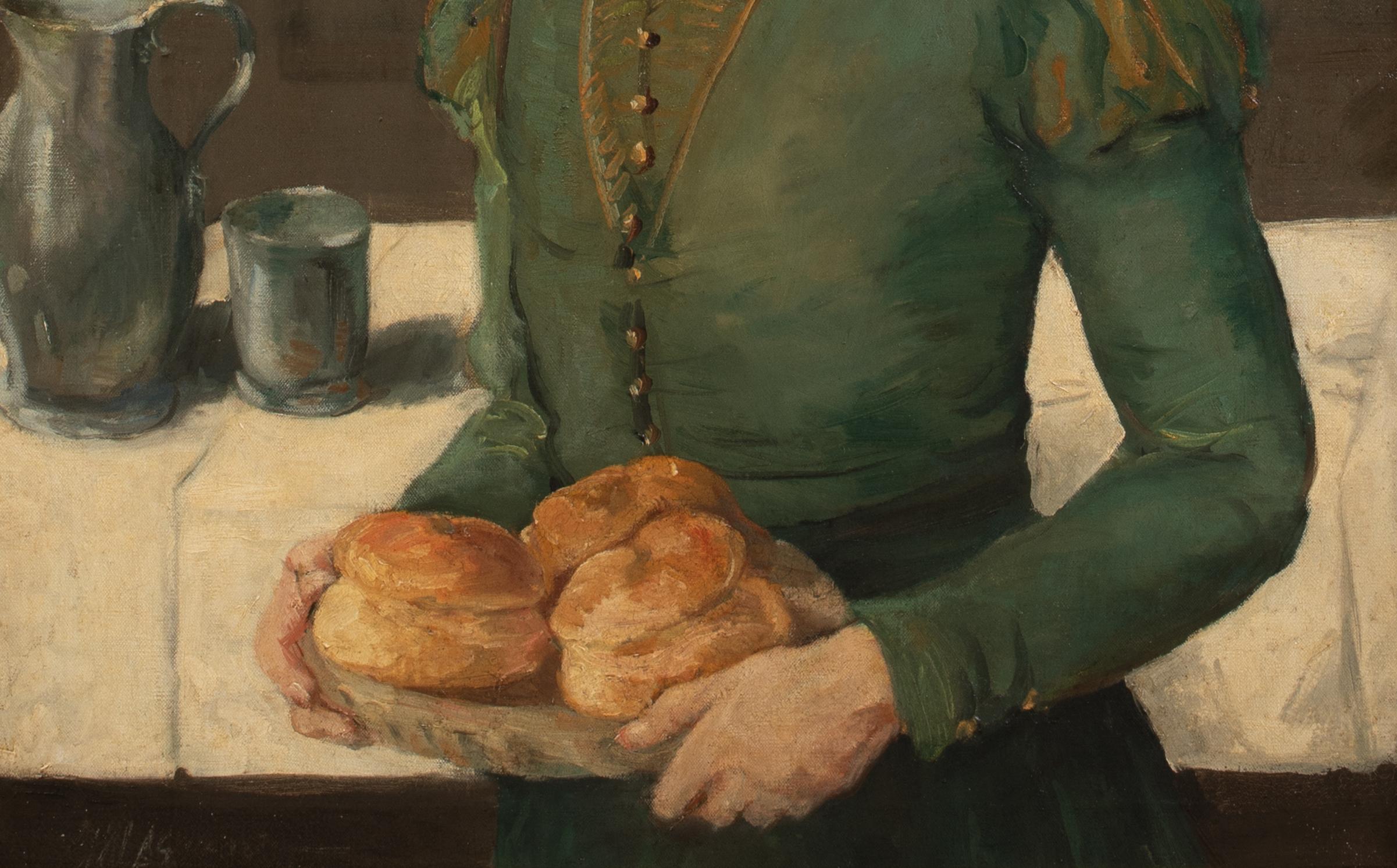 Porträt von Ferdinando I. De Medici, Großherzog der Toskana, beim Servieren von Brot   im Angebot 2