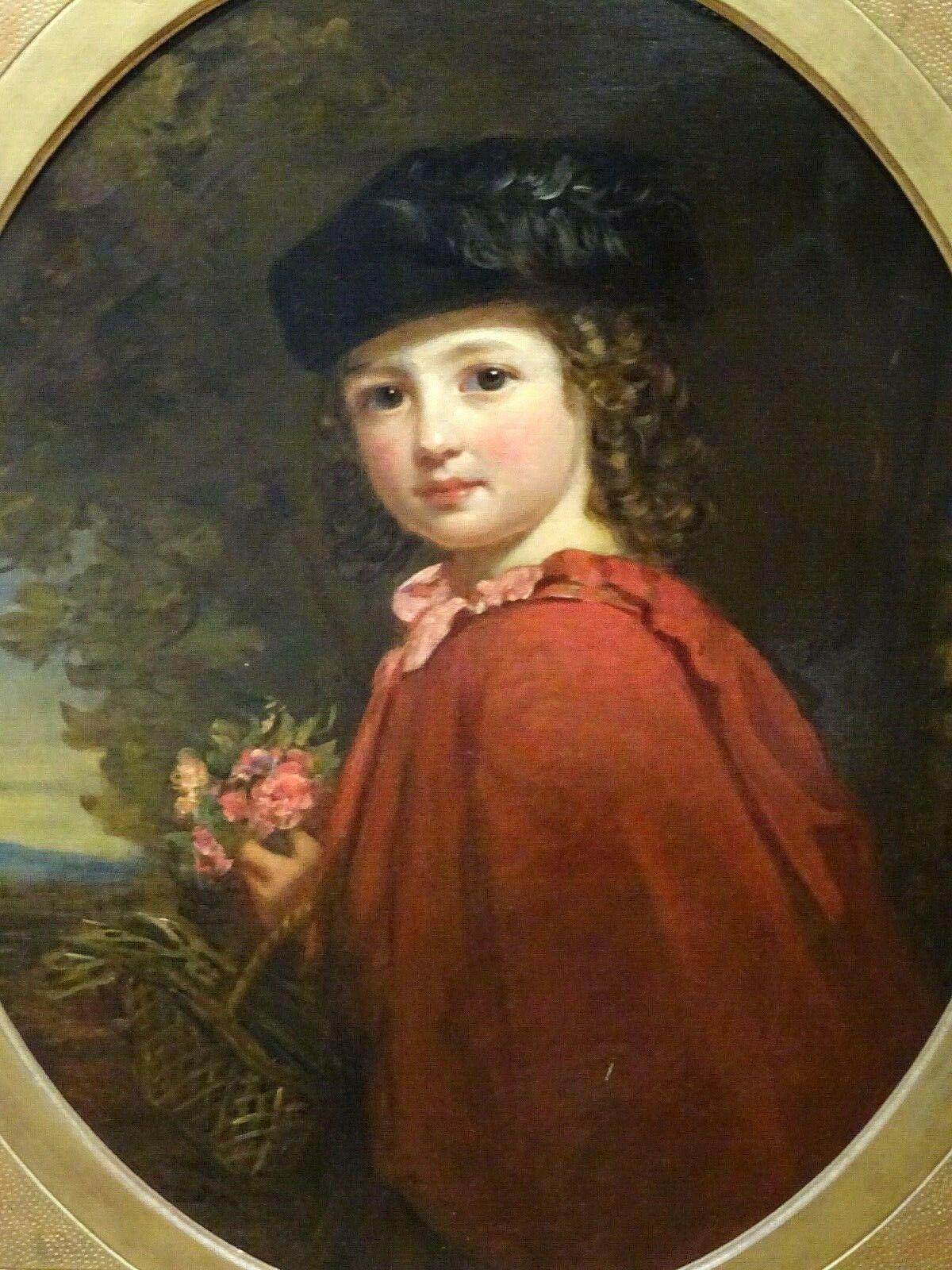 Portrait Of Florence Amy Marler, 19th Century - Painting by Unknown