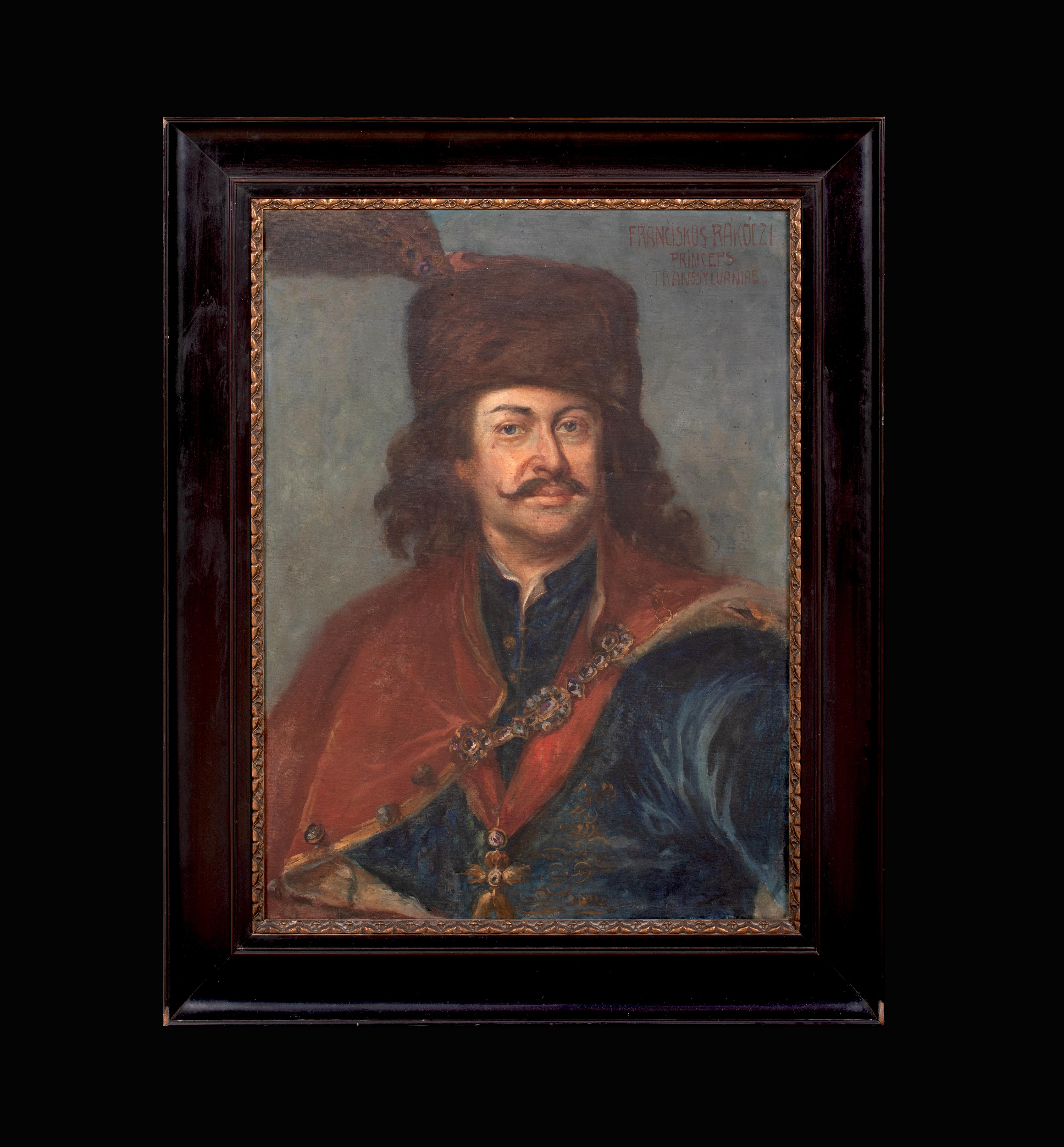 Portrait de François II Rákóczi Prince de Transylvanie (1676-1735) - Painting de Unknown