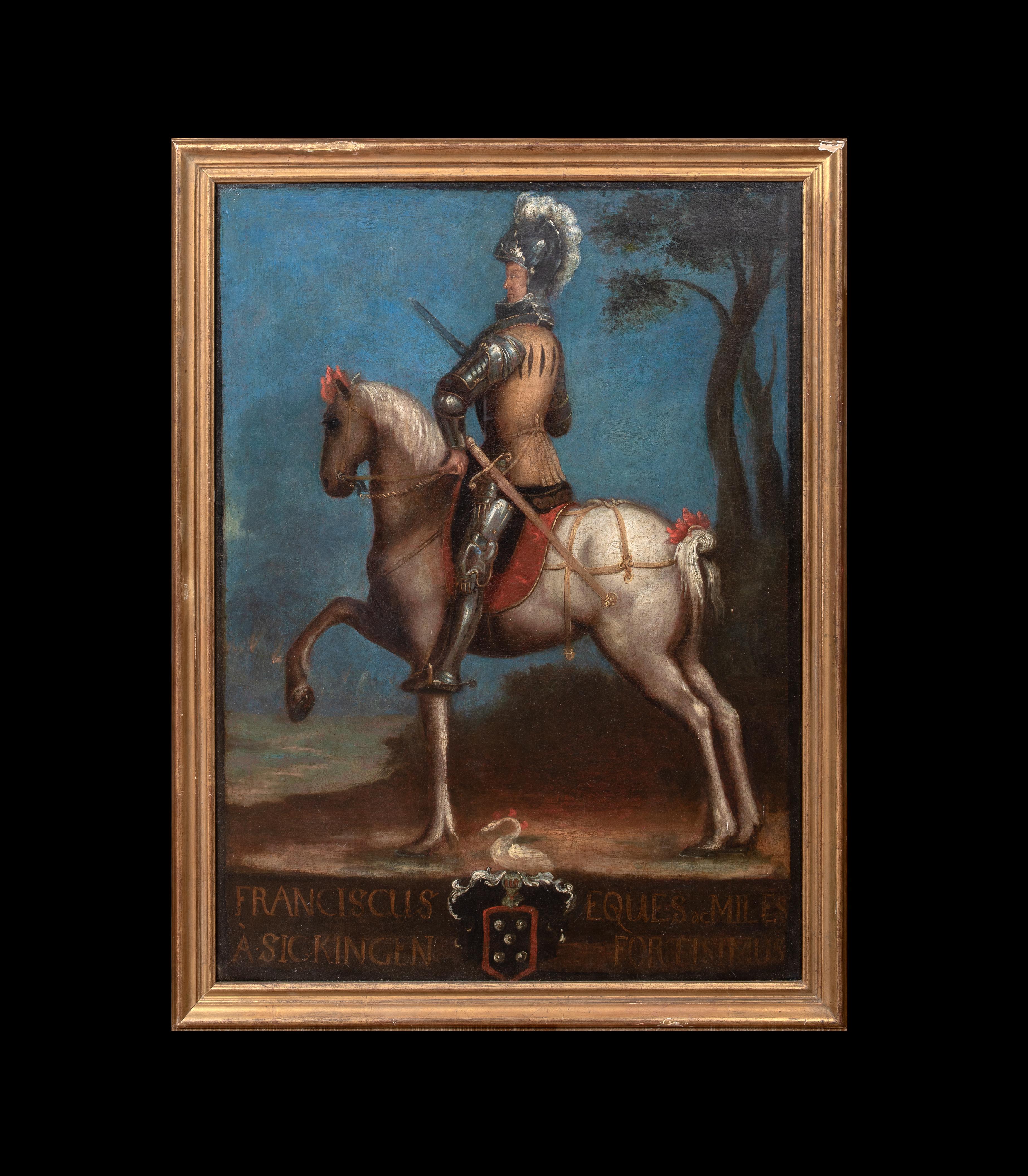 Ritratto di Franz von Sickingen Cavaliere del Sacro Romano Impero (1481-1523) - Painting di Unknown