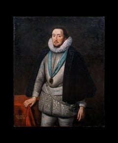 Portrait Of Gilbert Talbot 7th Earl of Shrewsbury (1552-1616), 16th Century