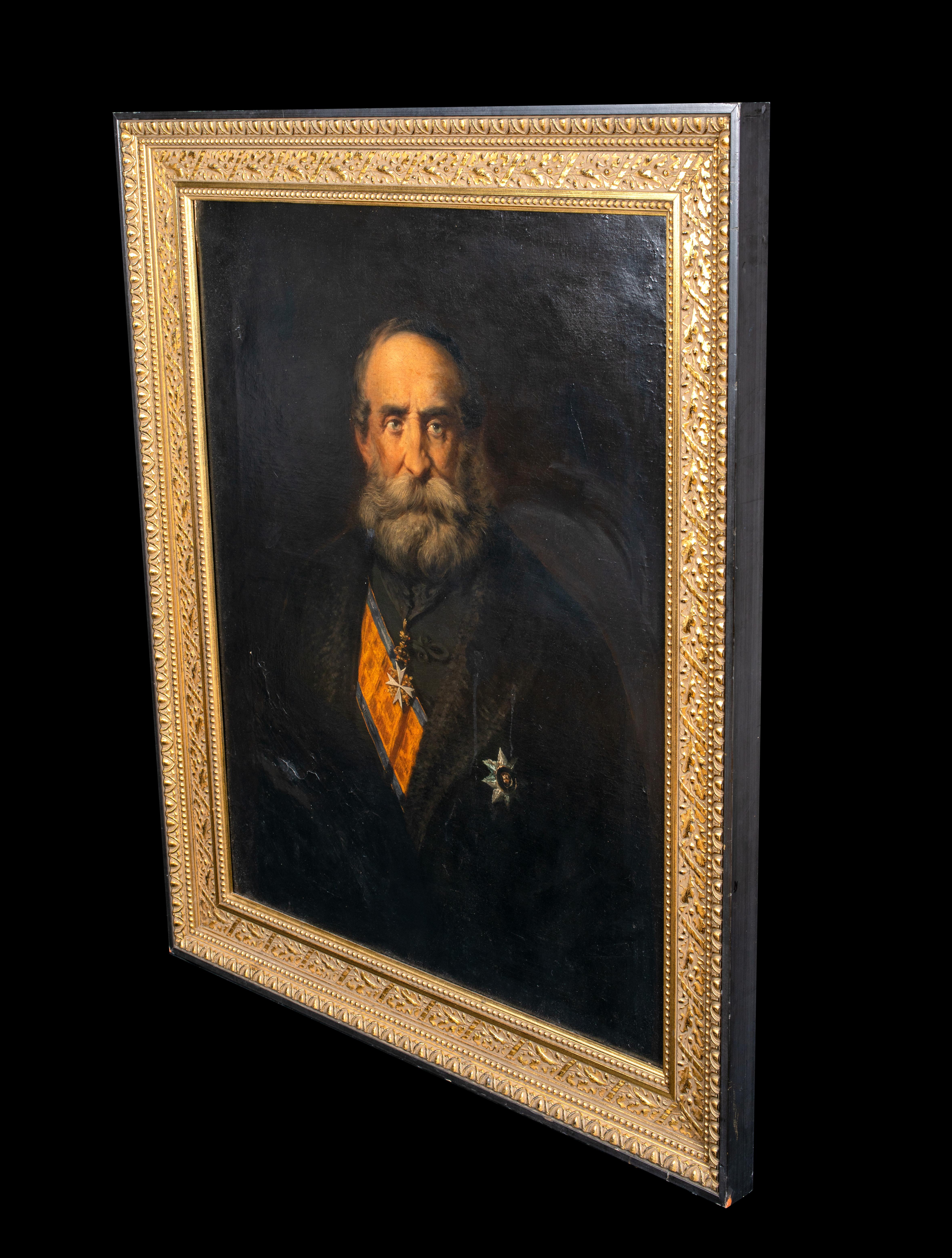 Portrait Of Giuseppe Garibaldi (1807-1882), 19th Century For Sale 2