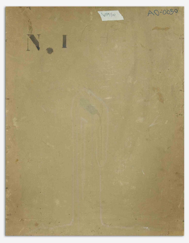 Unknown Portrait of Giuseppe Garibaldi Oil Painting 1880 For Sale at 1stDibs