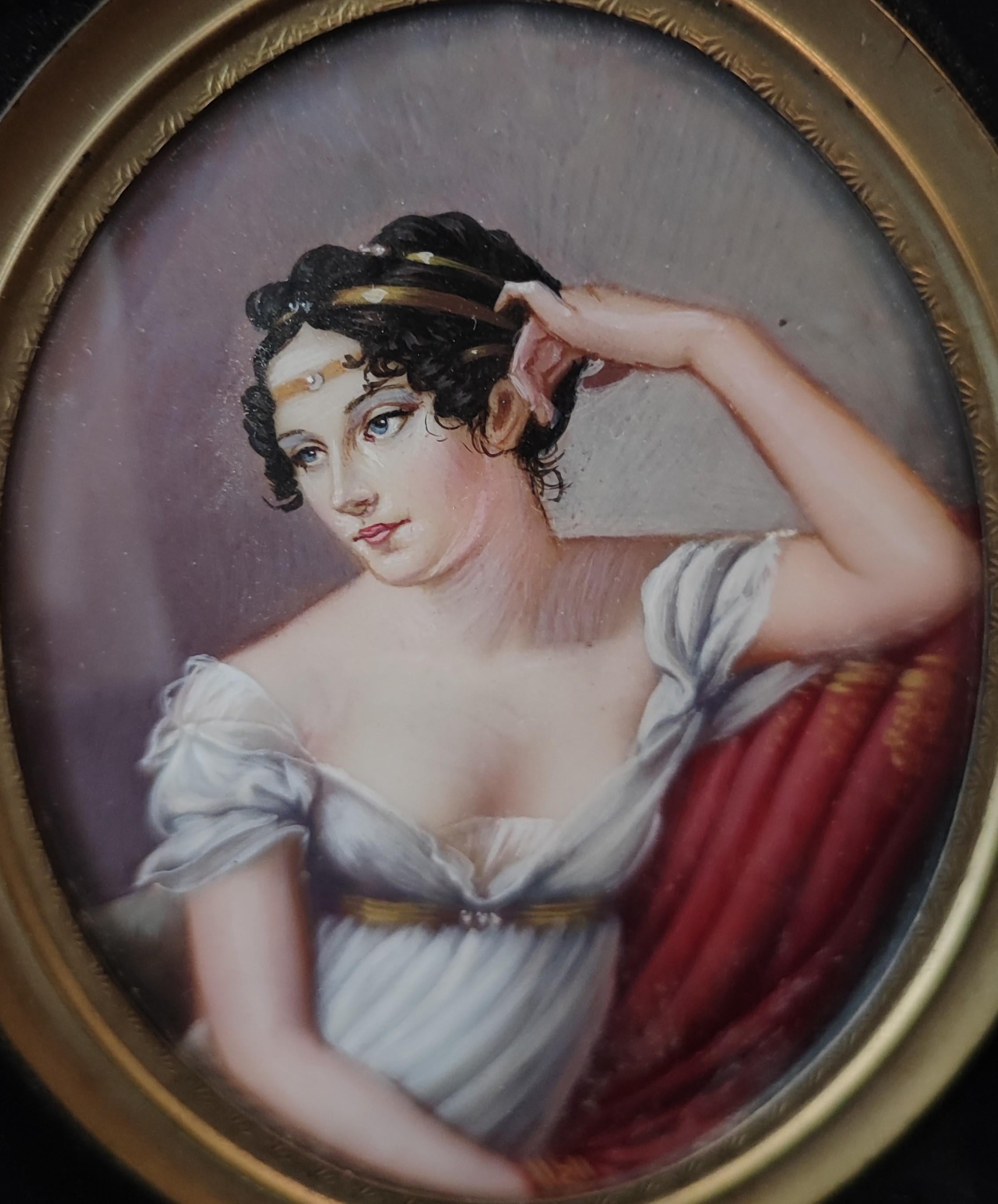 Portrait Painting di Unknown - Ritratto di Giuseppina Bonaparte