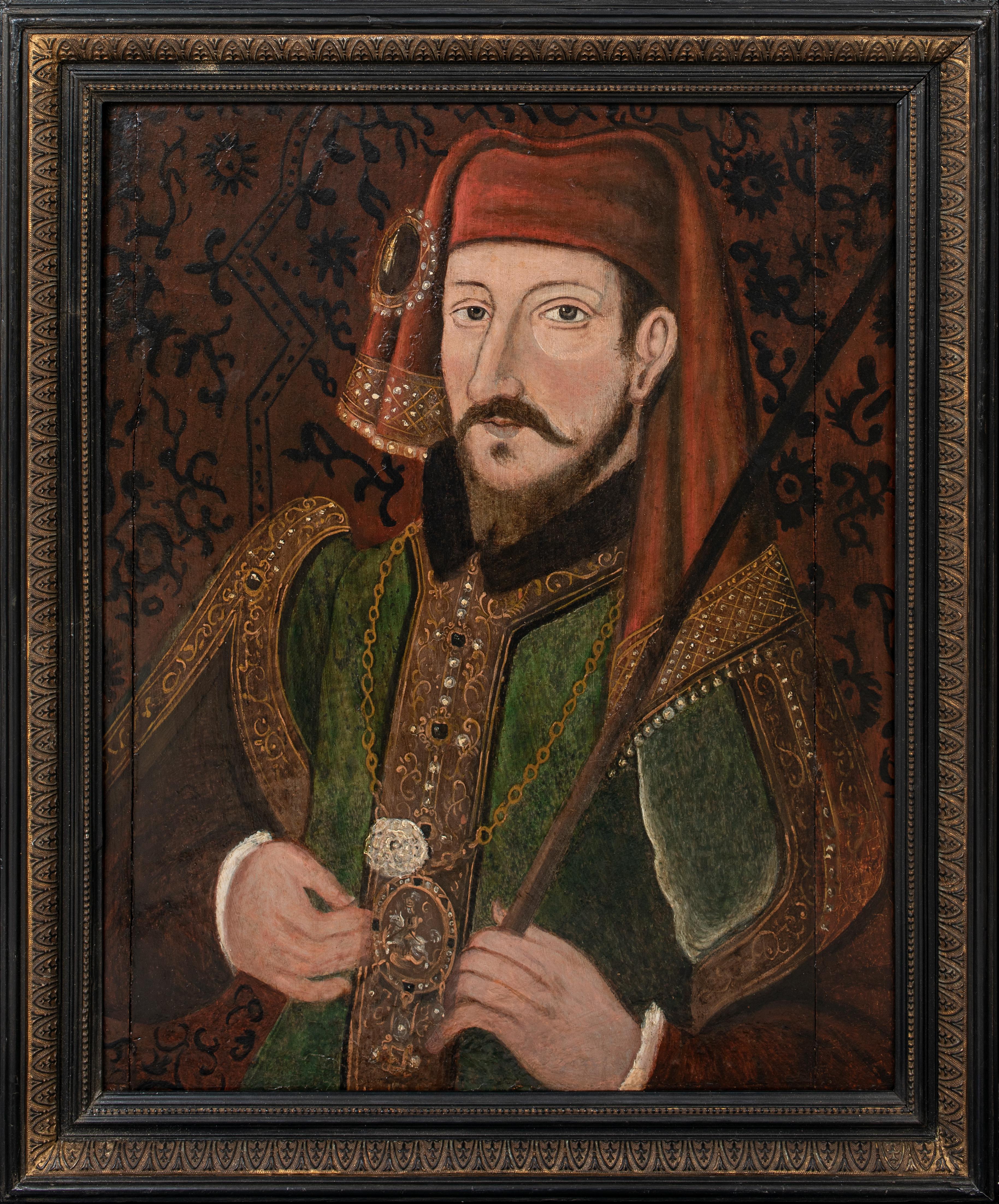 Portrait Painting Unknown - Portrait d'Henry IV, roi d'Angleterre (1367-1413), 16e siècle