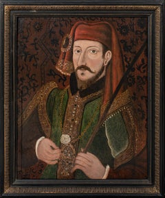 Antique Portrait of Henry IV, King of England (1367-1413), 16th Century 