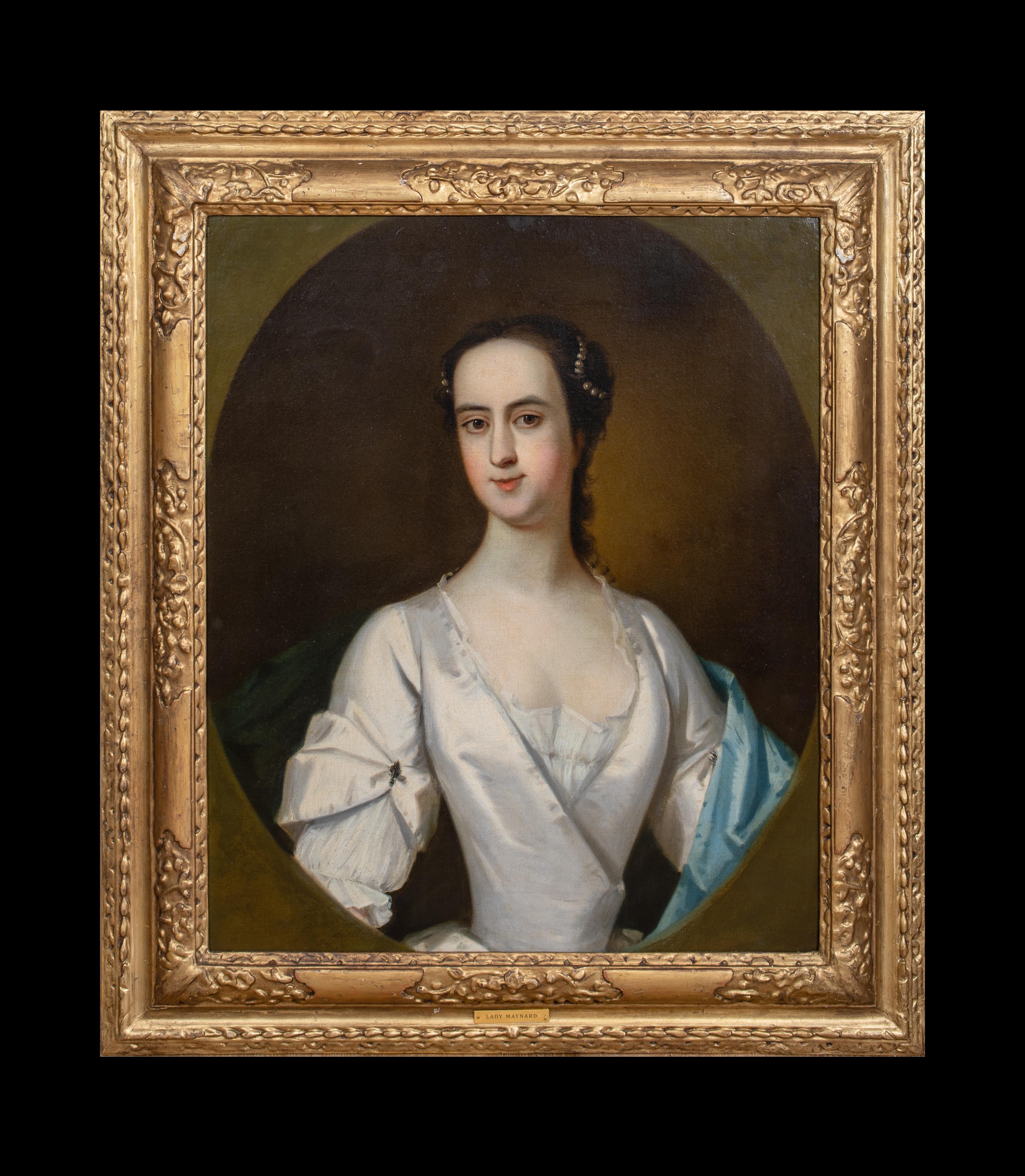 Ritratto di Isabella Blackett, contessa di Buchan, 18° secolo - Portrait Painting Marrone di Unknown