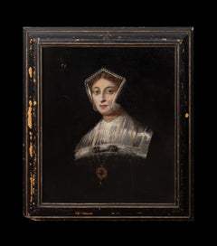 Ritratto di Jane Seymour (1508-1537) seconda moglie del re Enrico VIII 17° secolo