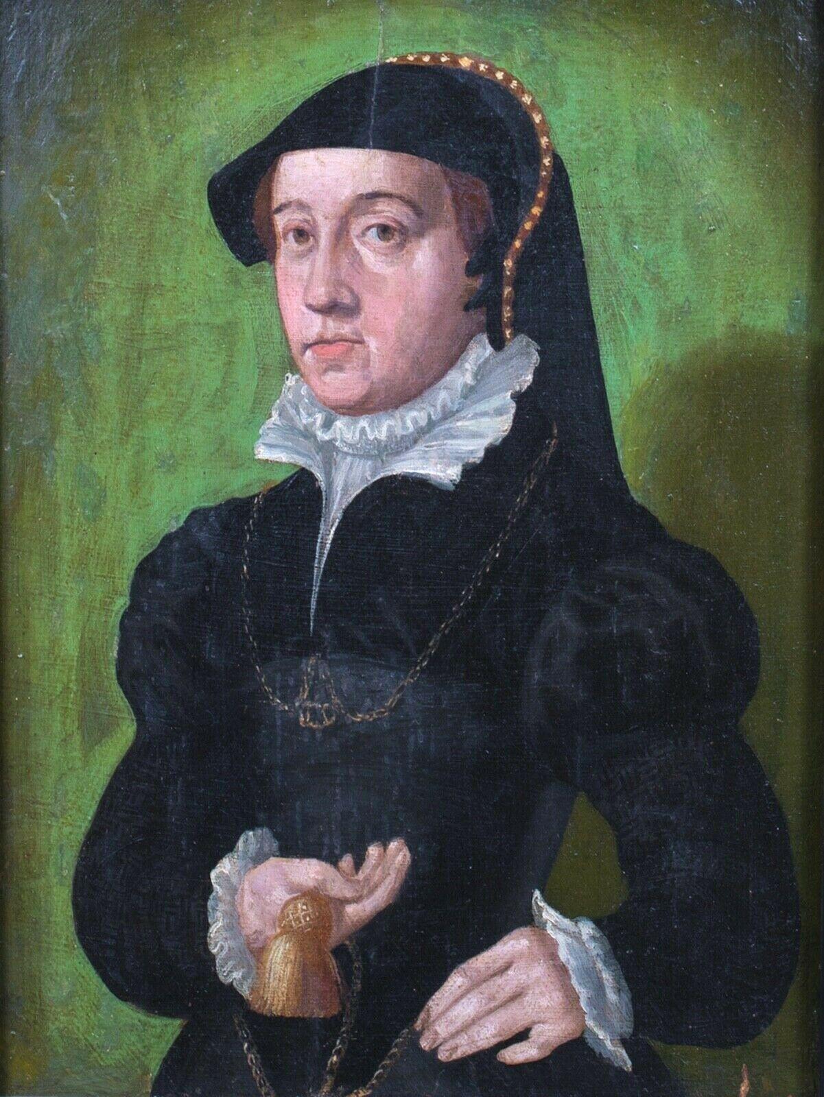Unknown Portrait Painting - Portrait Of Jeanne III d'Albret (1528-1572), 16th Century