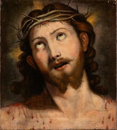 Portrait of Jesus Christ as "Ecce Homo " Italian School of The XVII Century 