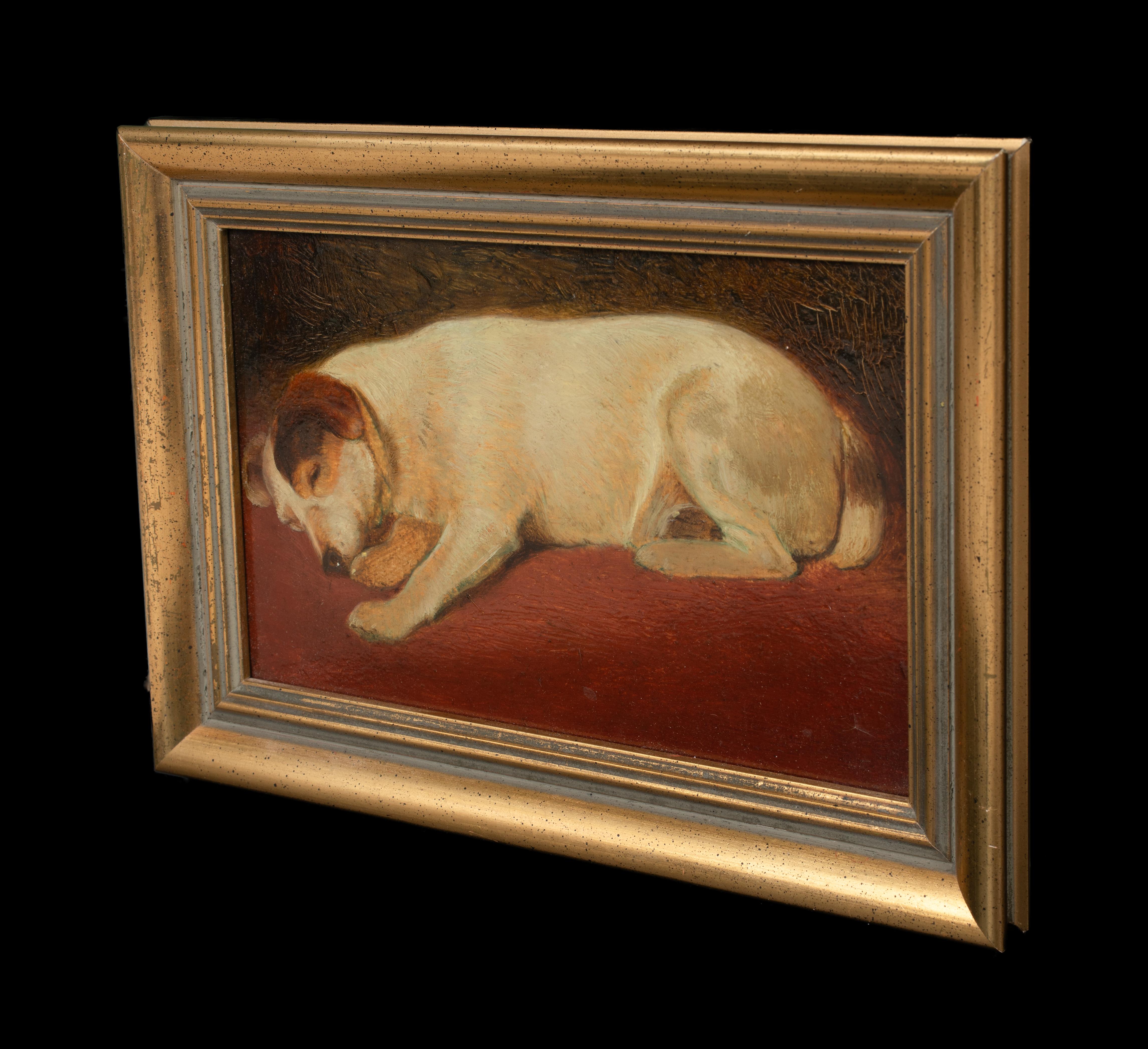 Portrait de Jules A Jack Russell, 19e siècle attribué à Frederick HALL en vente 3