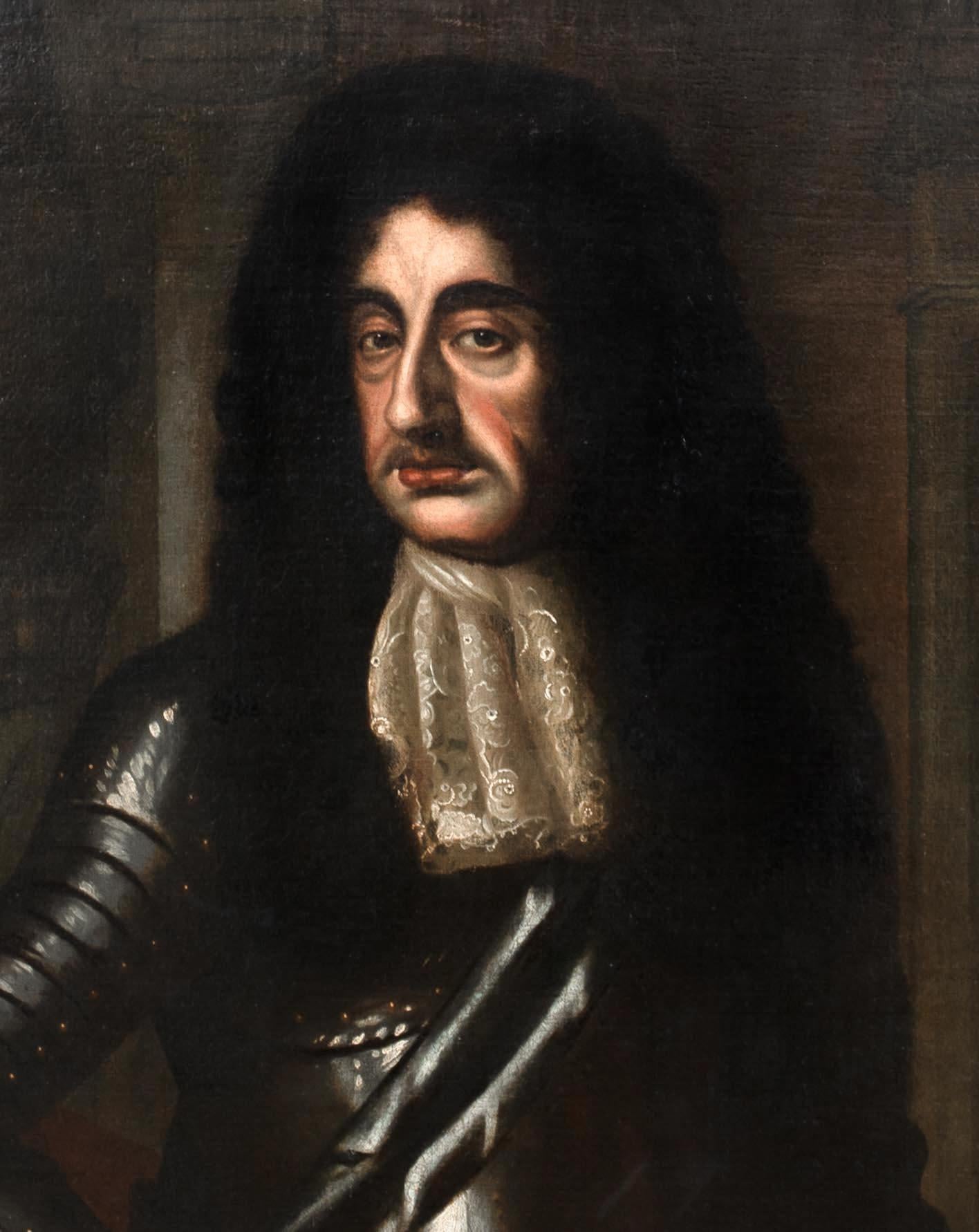Portrait Of King Charles II Of England (1630-1685), 17th Century    6