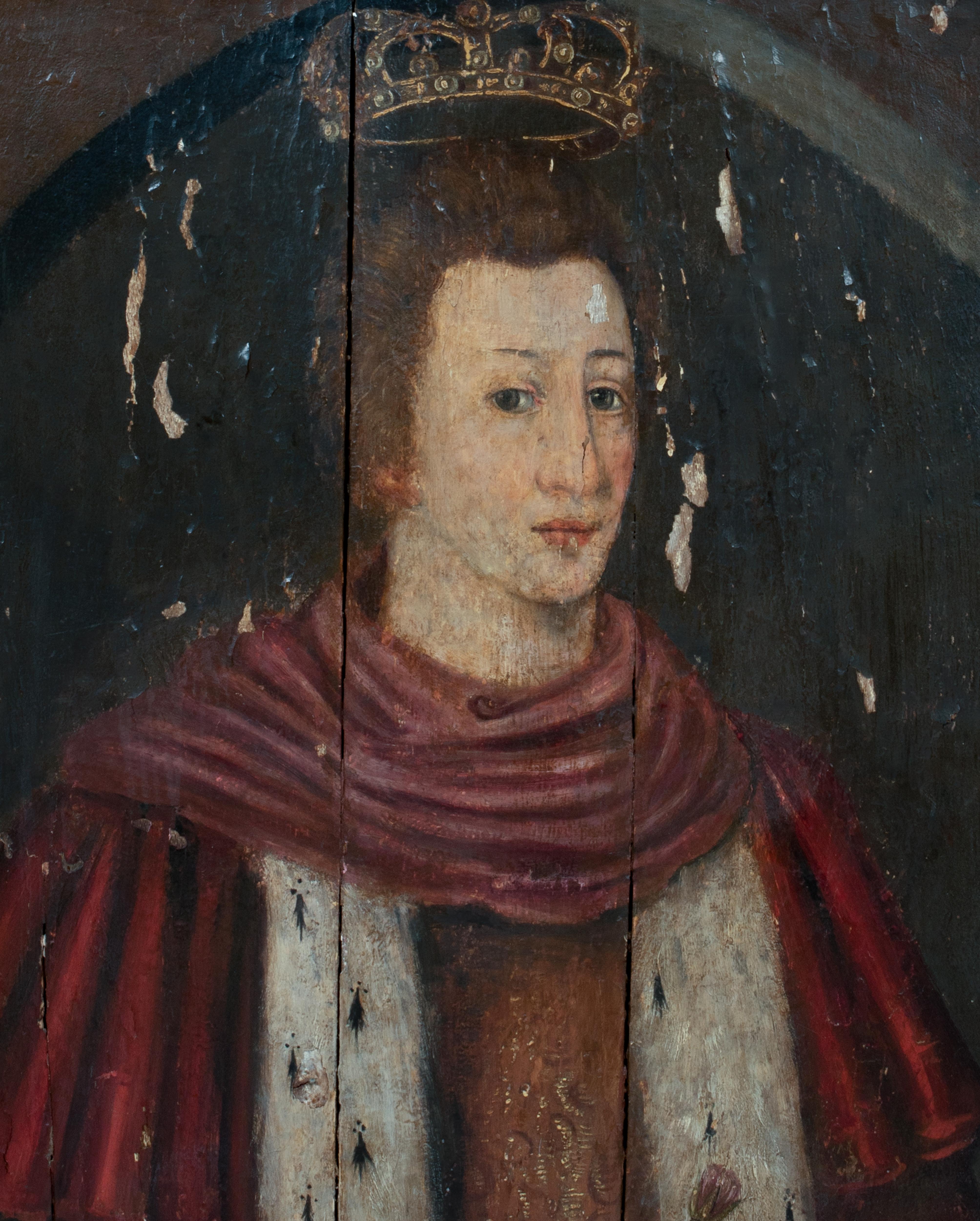 Porträt von König Edward VI (1537-1553) als Prinz von Wales, 16. Jahrhundert  im Angebot 3