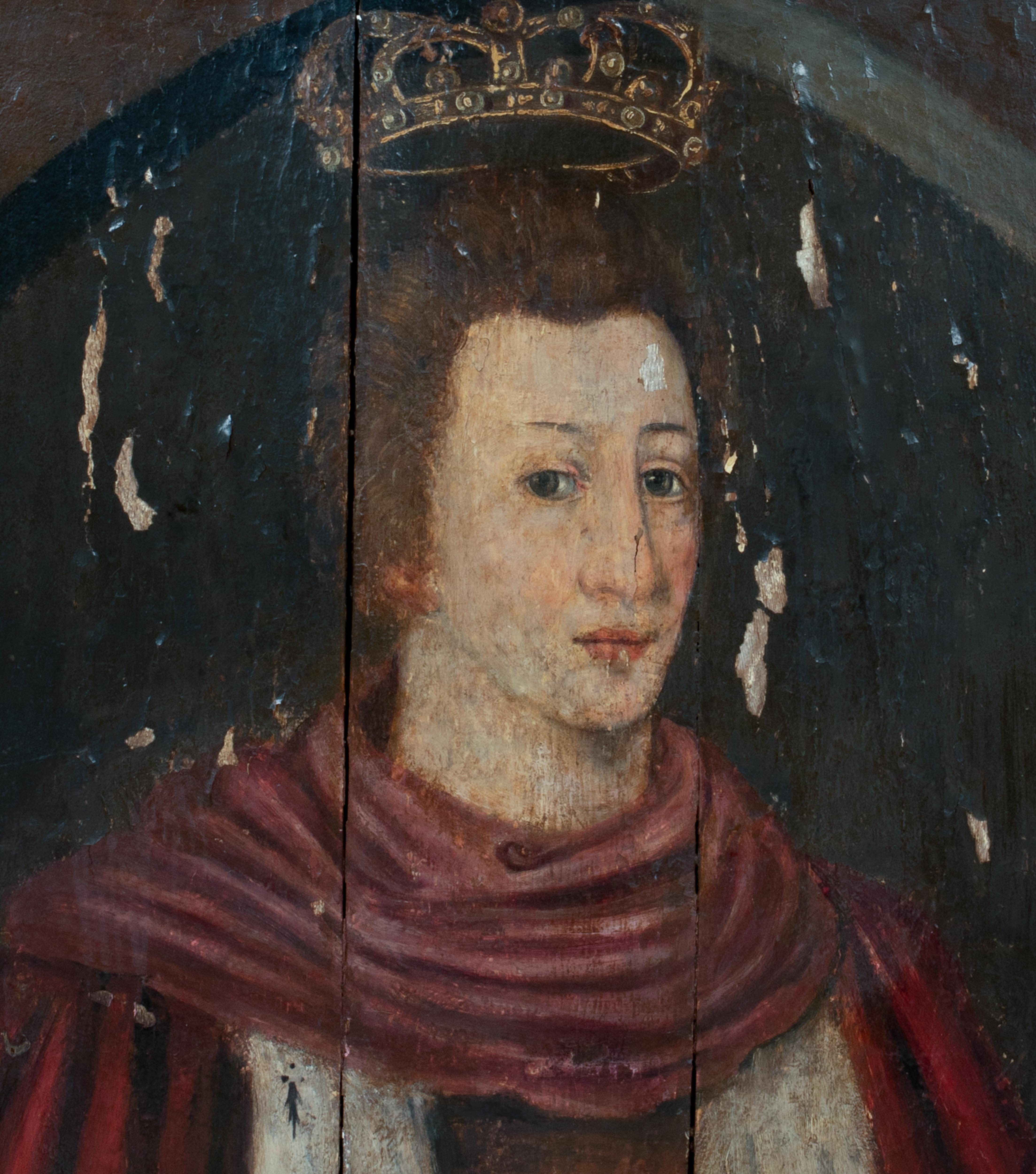Porträt von König Edward VI (1537-1553) als Prinz von Wales, 16. Jahrhundert  im Angebot 4