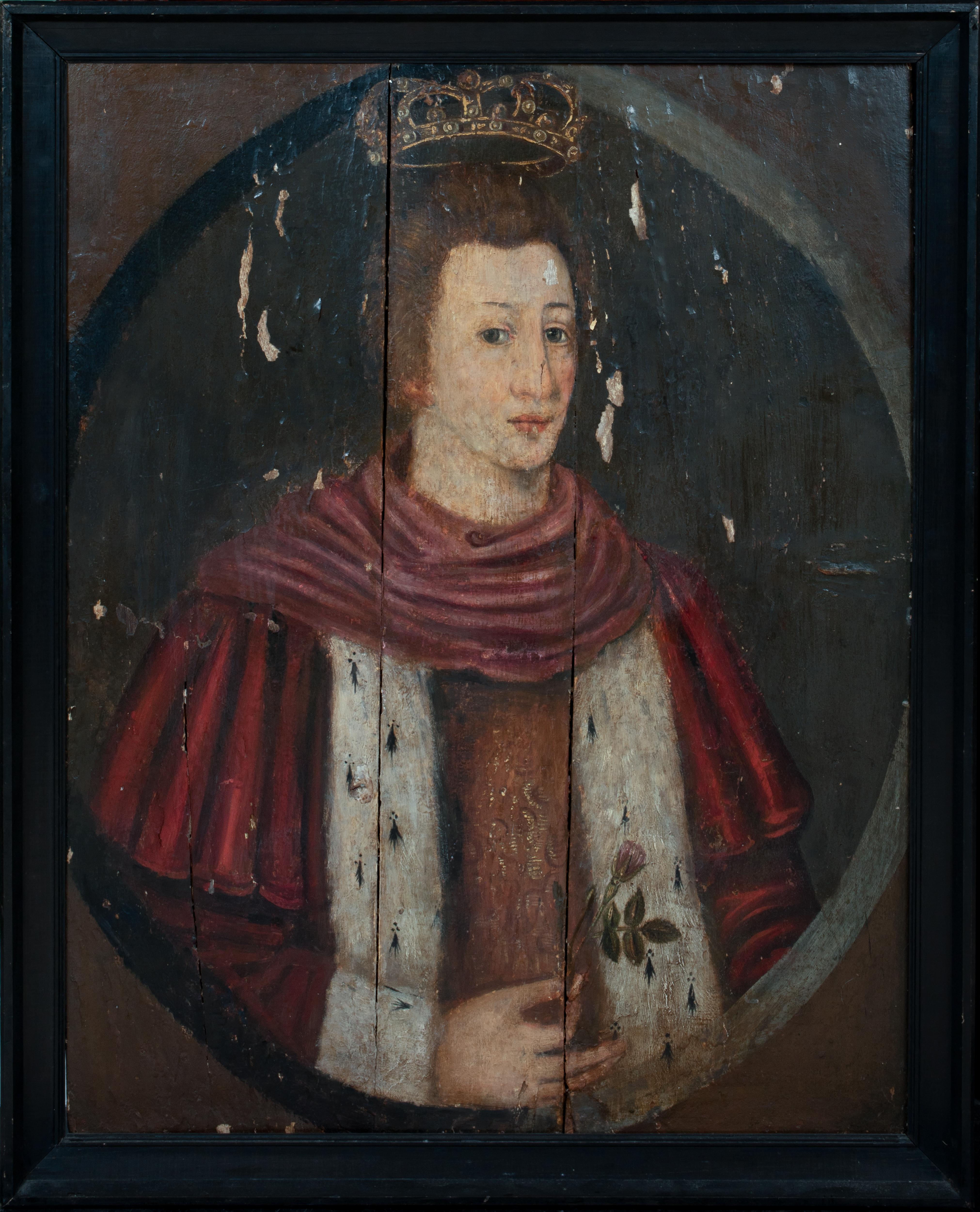 Unknown Portrait Painting – Porträt von König Edward VI (1537-1553) als Prinz von Wales, 16. Jahrhundert 