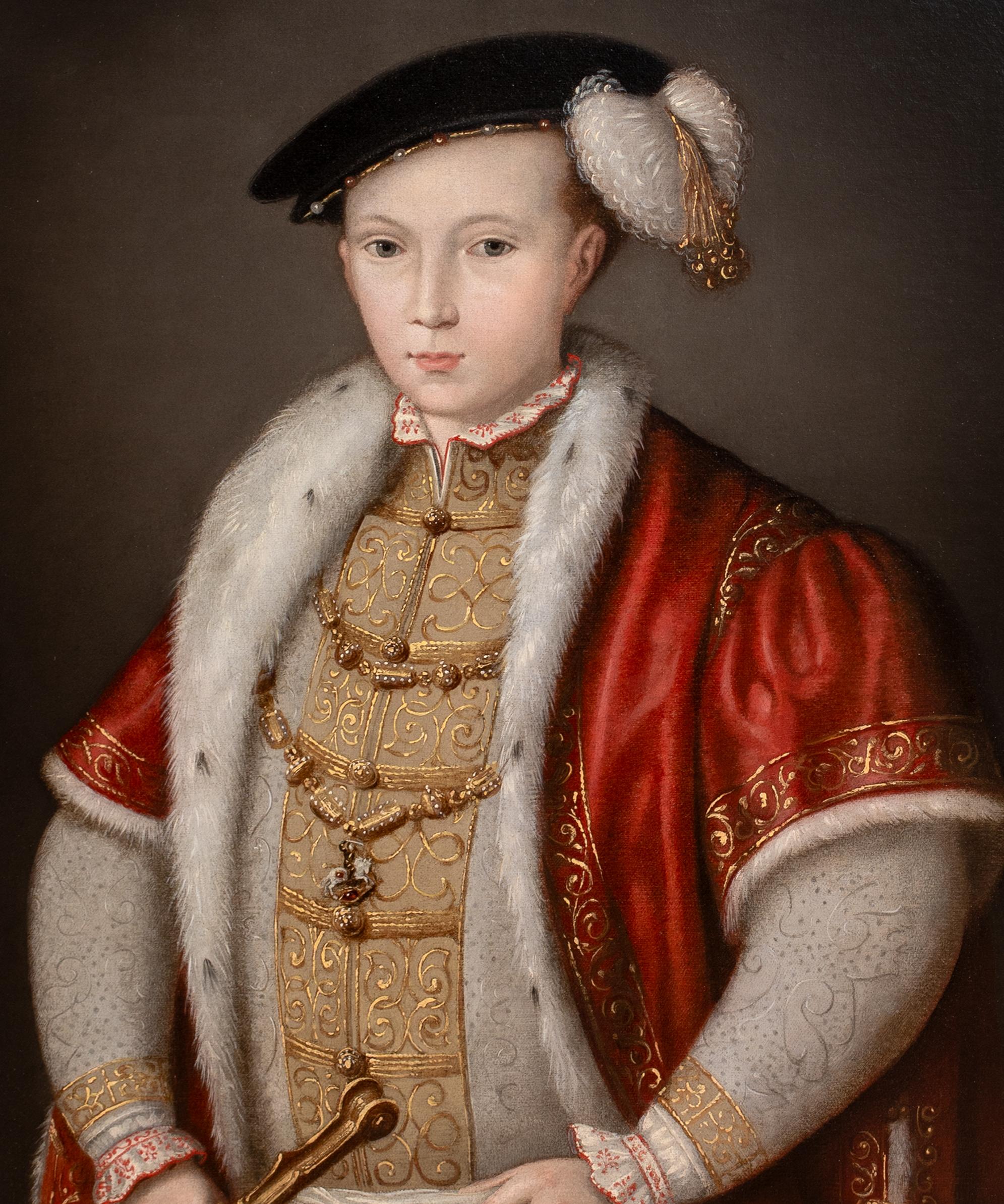 Court-Porträt von König Edward VI. (1537-1553) König von England im Angebot 1