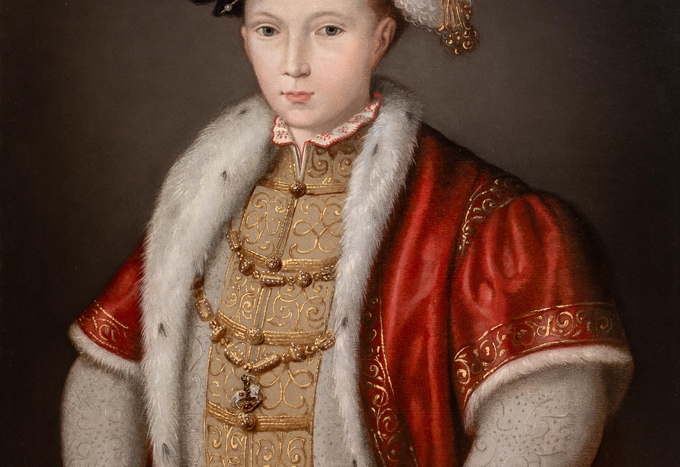 Court-Porträt von König Edward VI. (1537-1553) König von England im Angebot 2