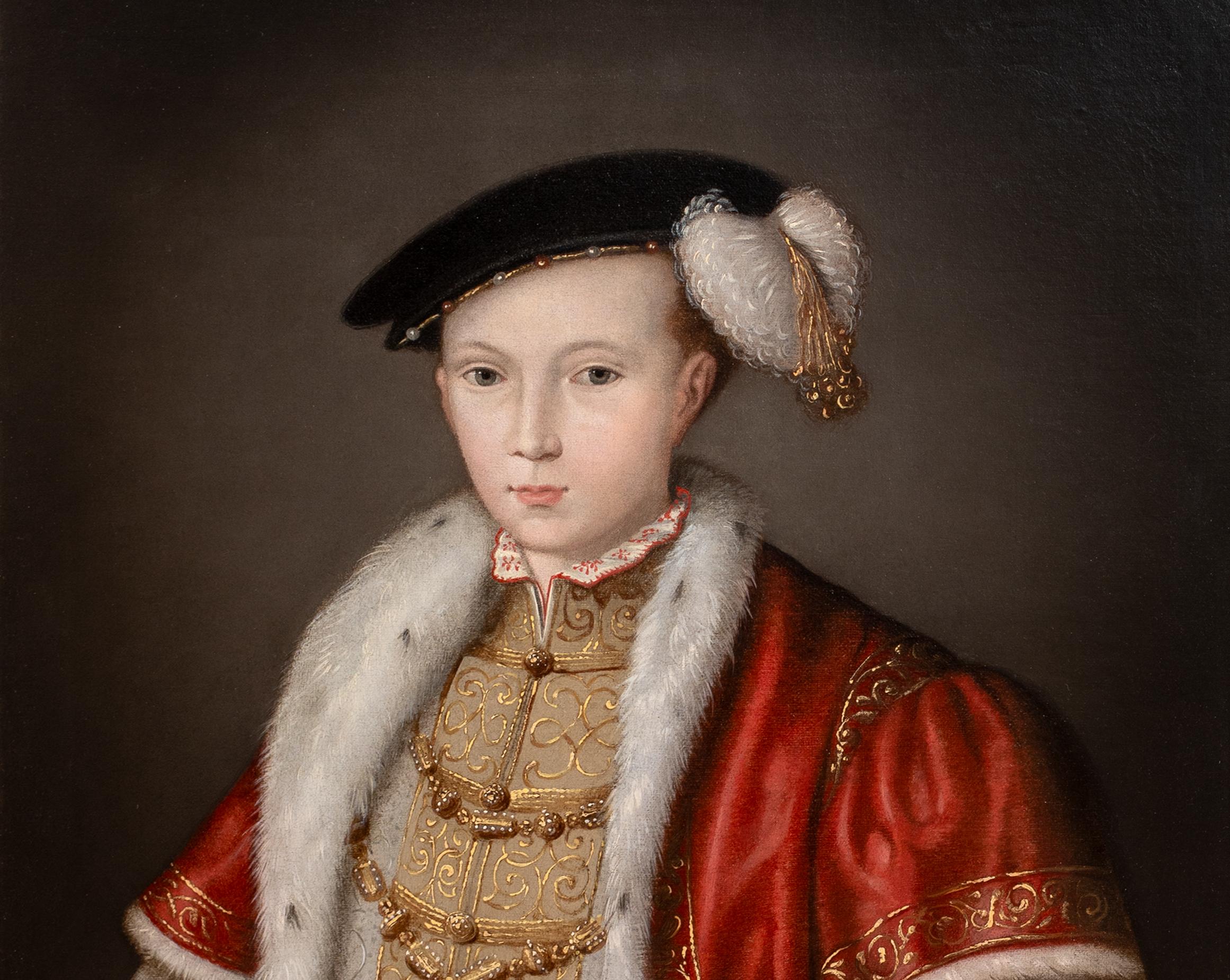 Court-Porträt von König Edward VI. (1537-1553) König von England im Angebot 3