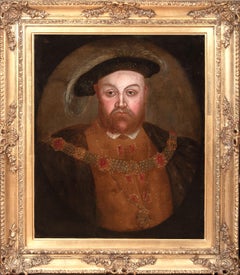 Ritratto di re Enrico VIII (1491-1547), XVII secolo  Ritratto della Corte Reale